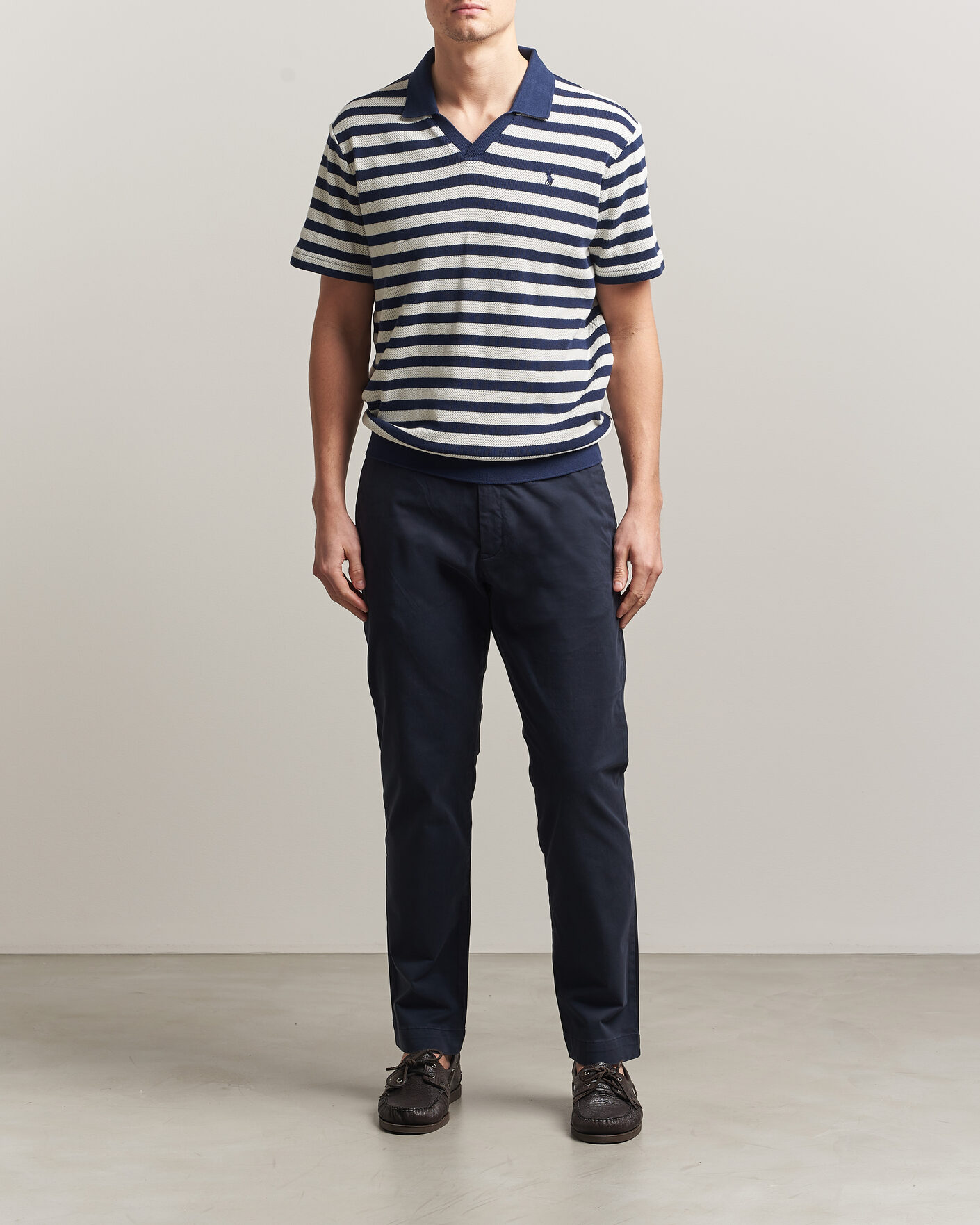 Uomini | Pantaloni | Polo Ralph Lauren | Jarrett Satin Chinos Aviator Navy