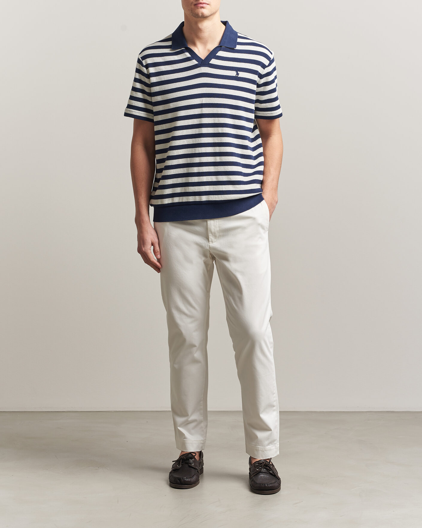 Uomini | Pantaloni | Polo Ralph Lauren | Jarrett Satin Chinos Deckwash White
