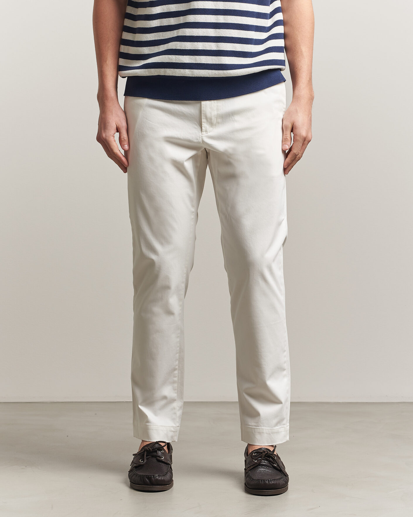 Uomini | Pantaloni | Polo Ralph Lauren | Jarrett Satin Chinos Deckwash White