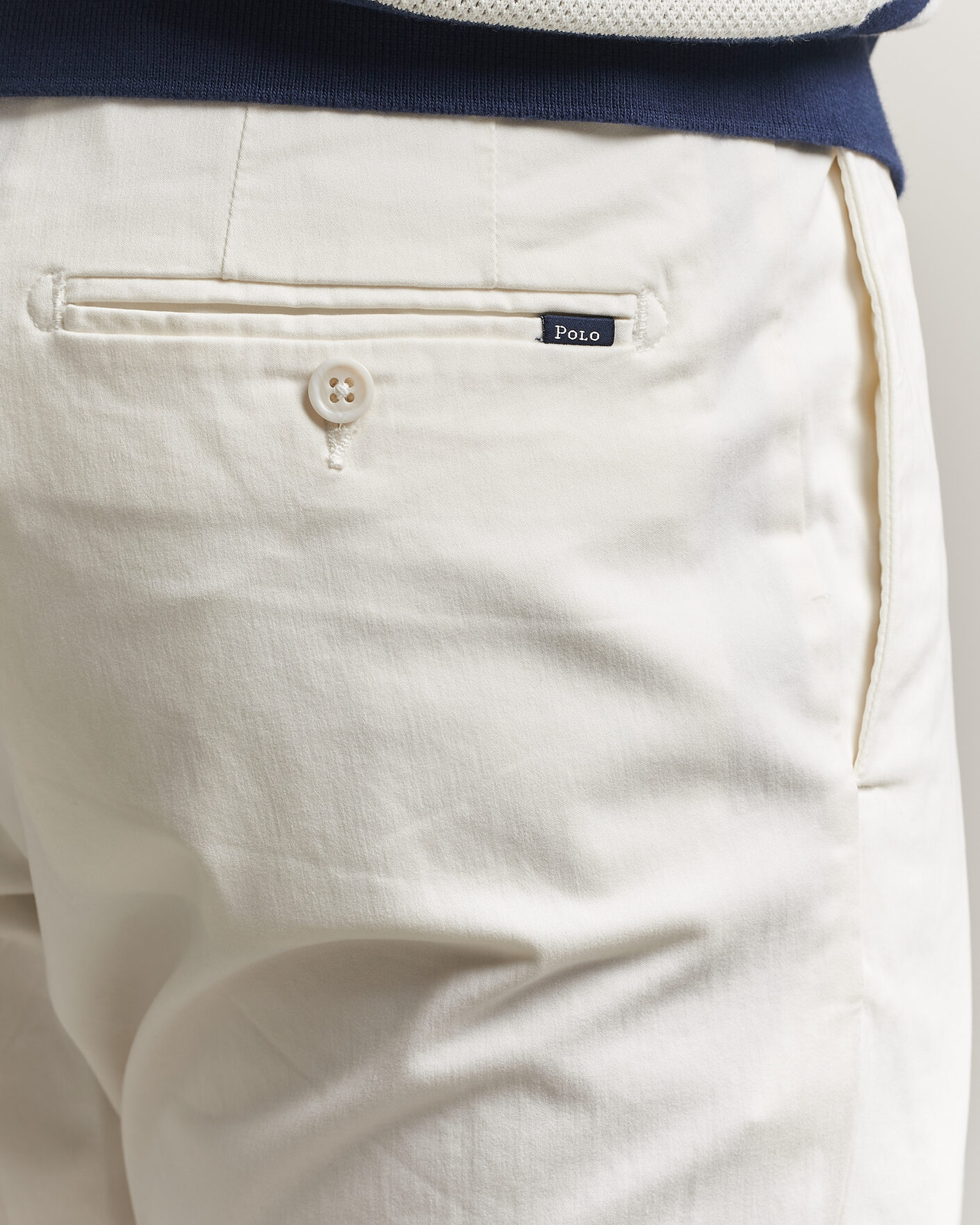Uomini | Pantaloni | Polo Ralph Lauren | Jarrett Satin Chinos Deckwash White