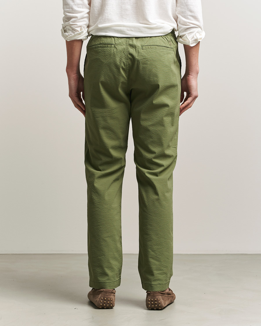 Uomini | Pantaloni | Polo Ralph Lauren | Seersucker Pants Supply Olive