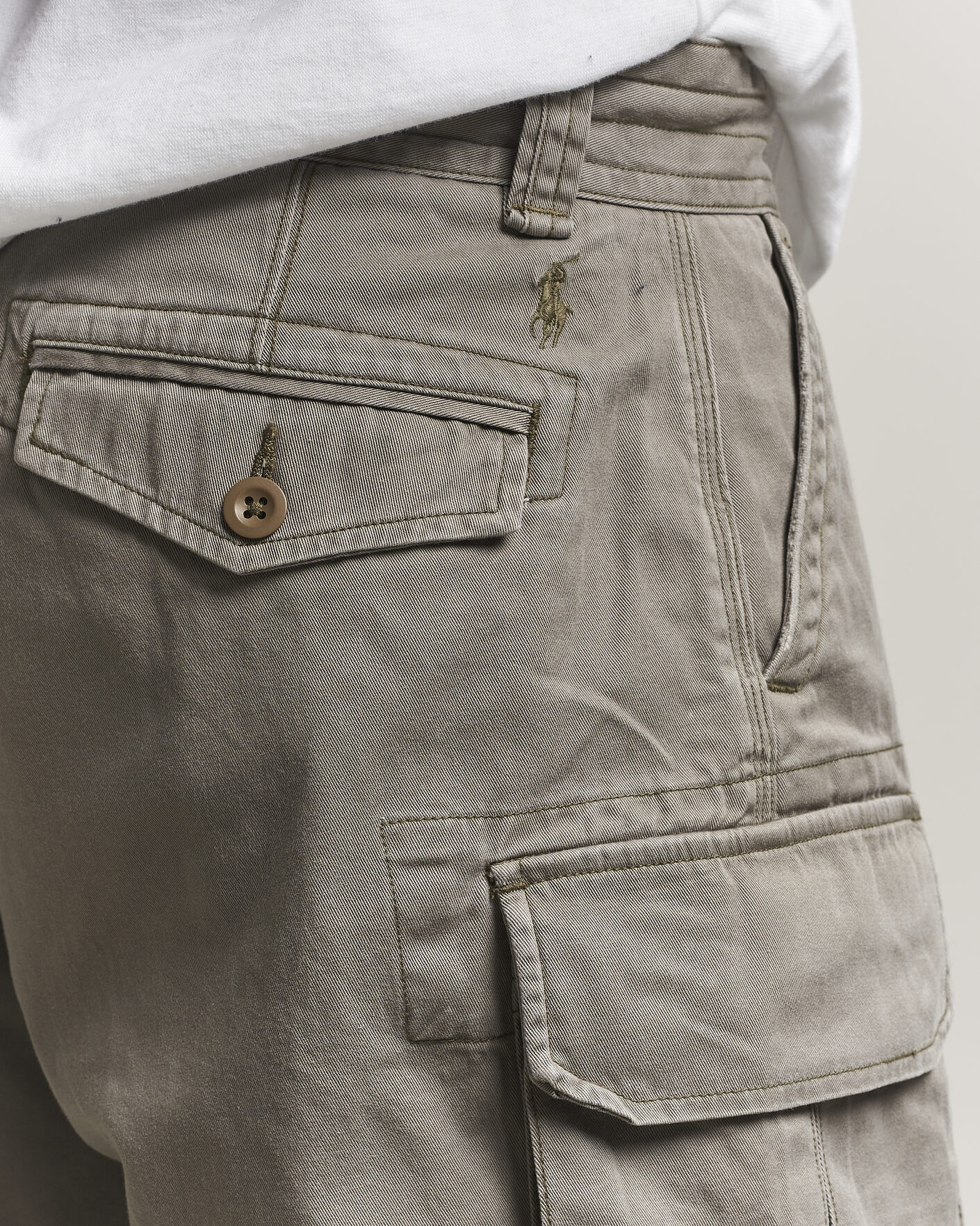 Uomini | Pantaloncini | Polo Ralph Lauren | Twill Cargo Shorts Mountain Green