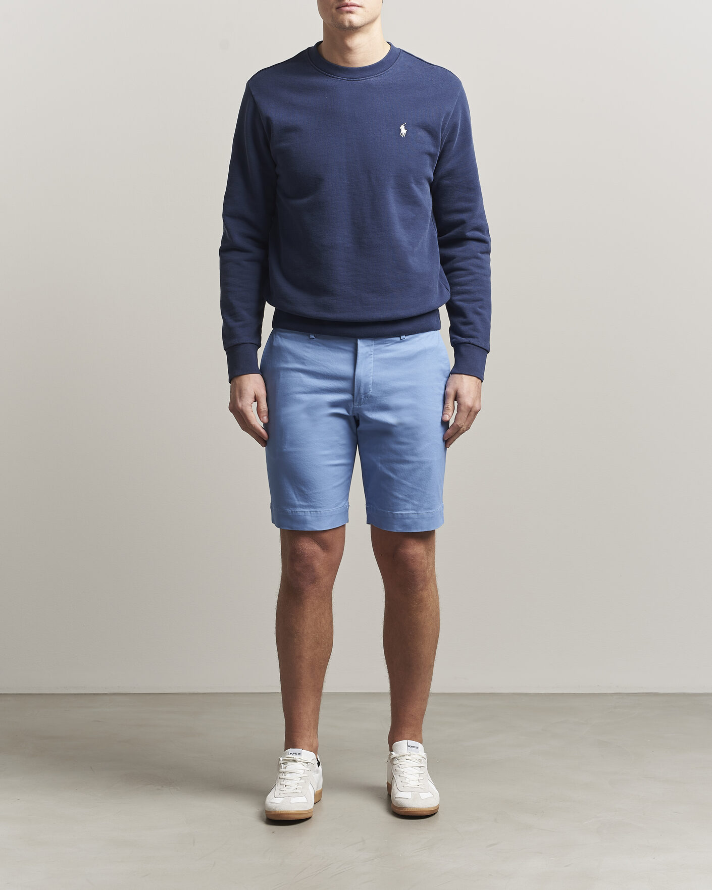 Uomini | Pantaloncini | Polo Ralph Lauren | Stretch Twill Shorts Sky Blue