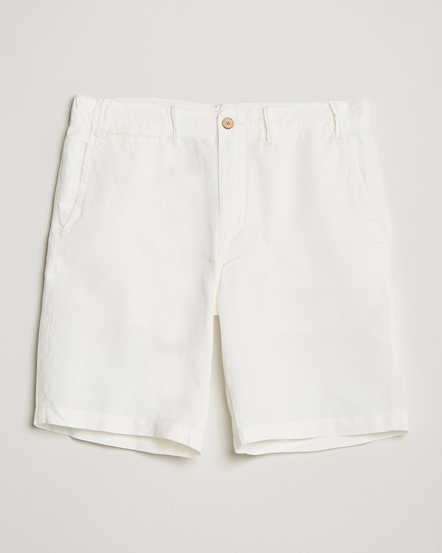 Uomini | Pantaloncini | Polo Ralph Lauren | Cotton/Linen Shorts Deckwash White