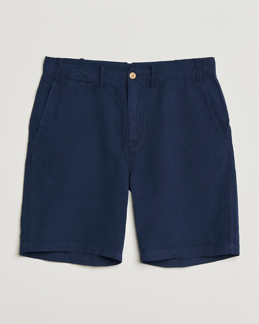 Uomini | Pantaloncini | Polo Ralph Lauren | Cotton/Linen Shorts Spring Navy