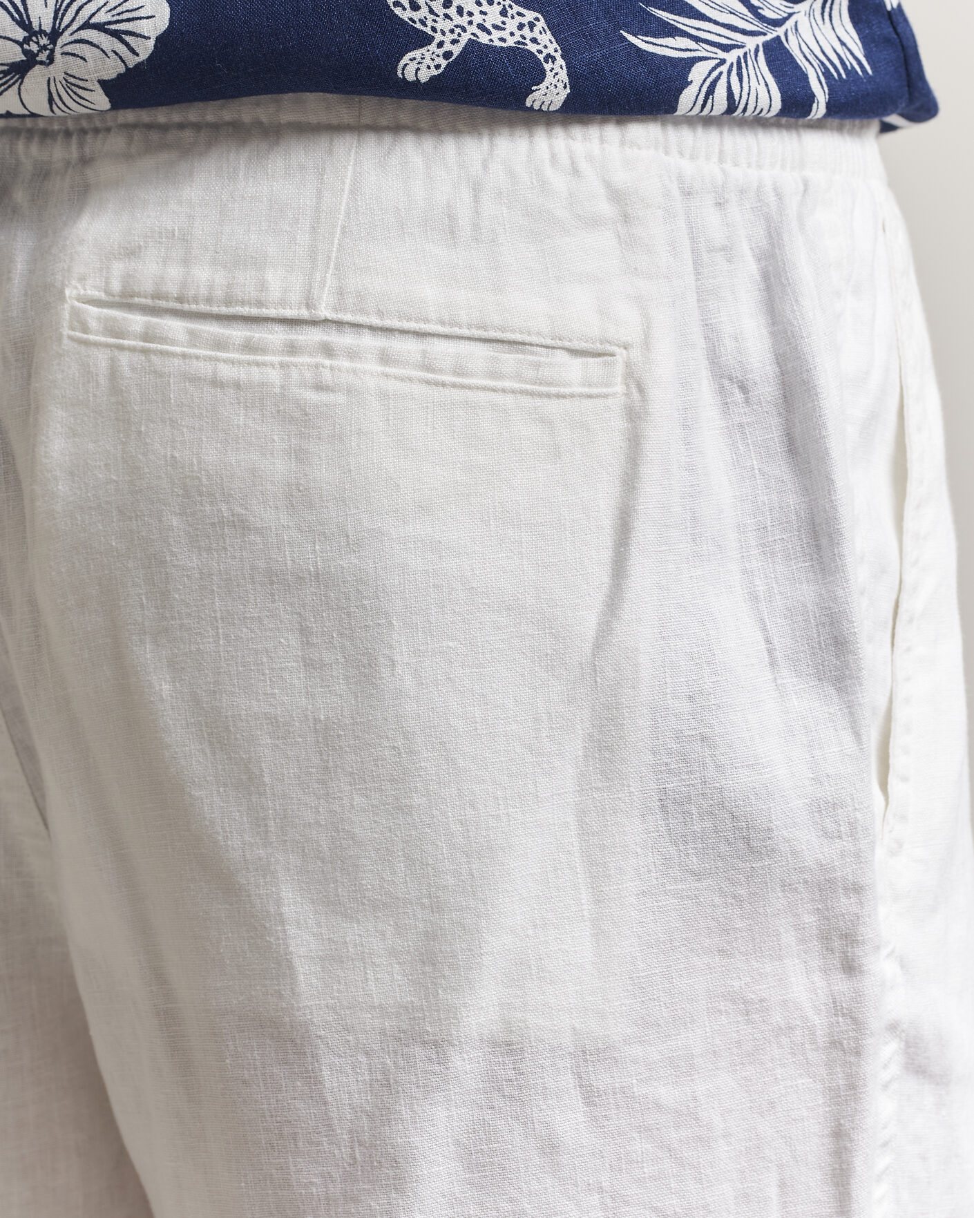 Uomini | Pantaloncini | Polo Ralph Lauren | Dyed Linen Shorts White