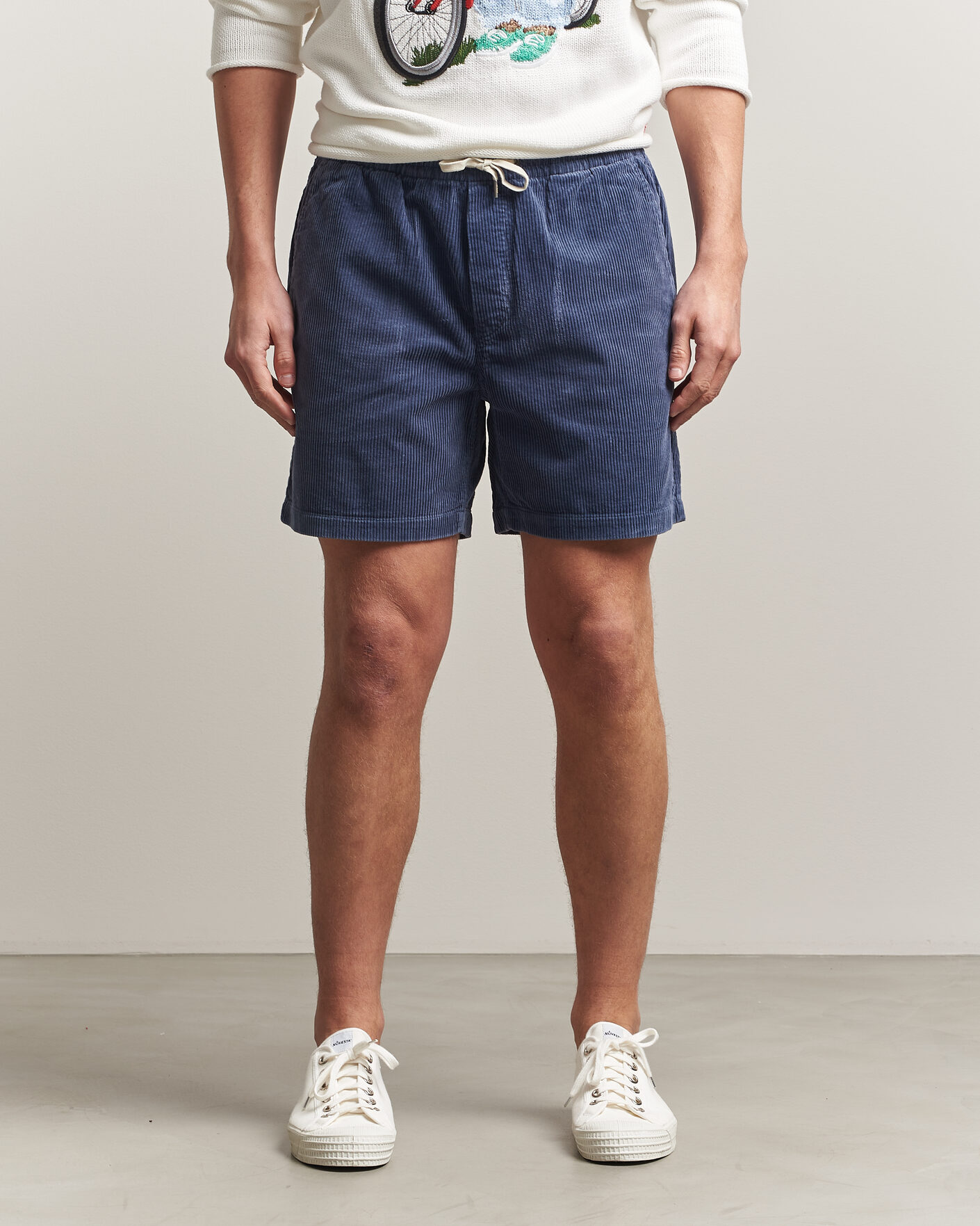 Uomini | Pantaloncini | Polo Ralph Lauren | Corduroy Shorts Boston Navy