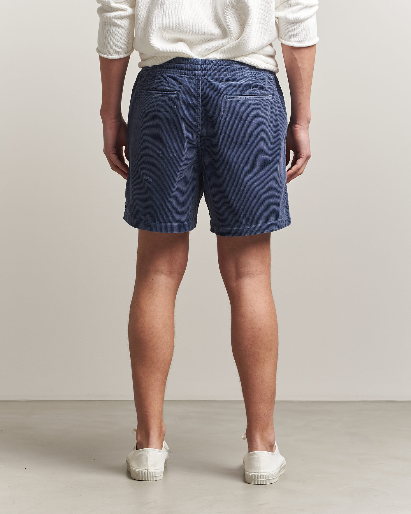 Uomini | Pantaloncini | Polo Ralph Lauren | Corduroy Shorts Boston Navy