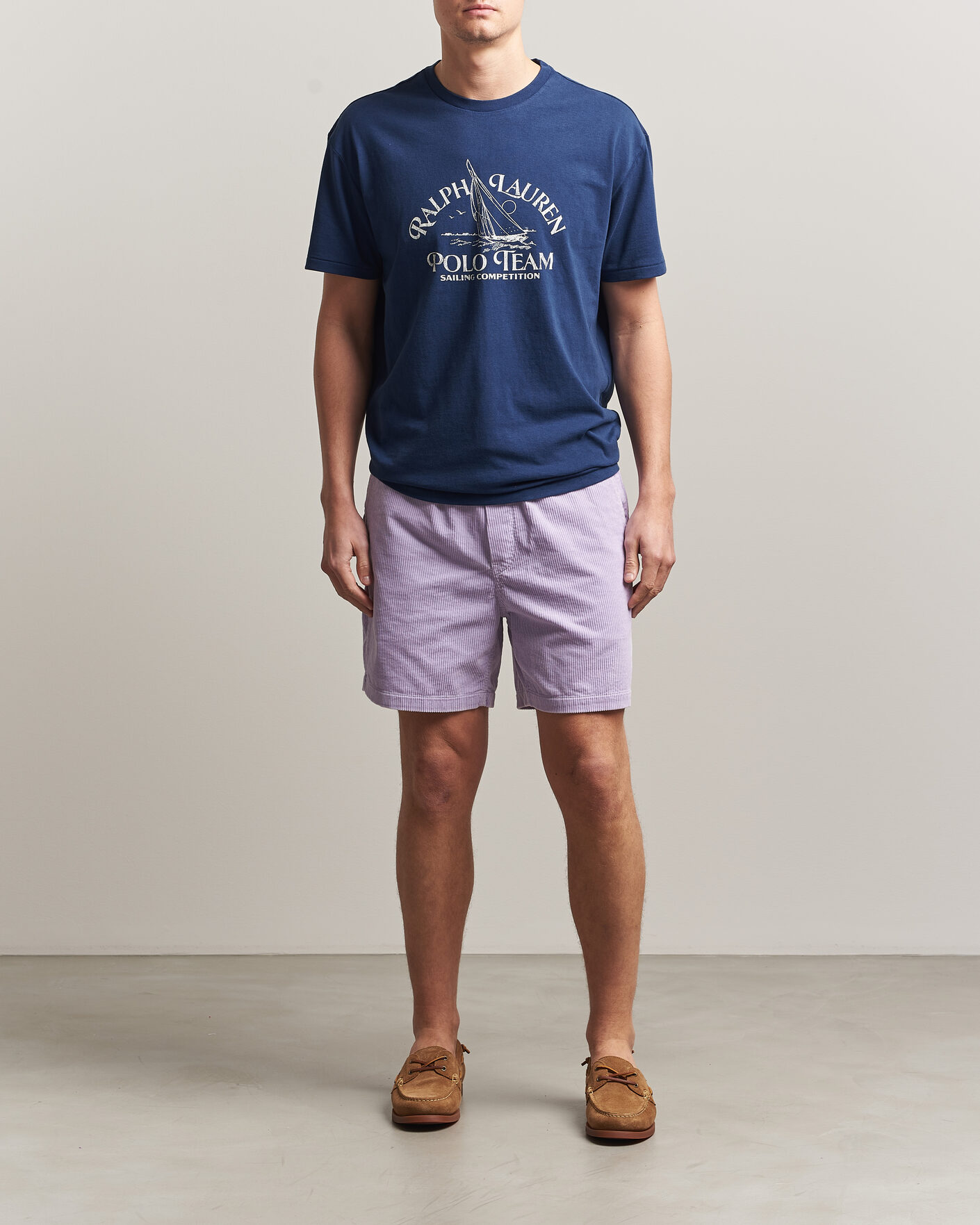Uomini | Pantaloncini | Polo Ralph Lauren | Corduroy Shorts Spring Iris