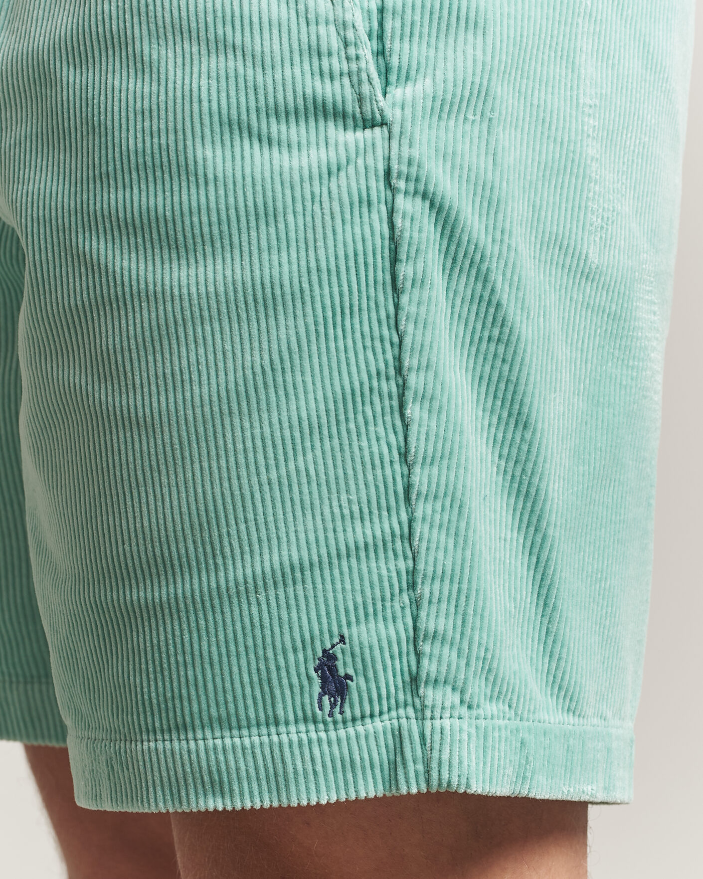 Uomini | Pantaloncini | Polo Ralph Lauren | Corduroy Shorts Celadon
