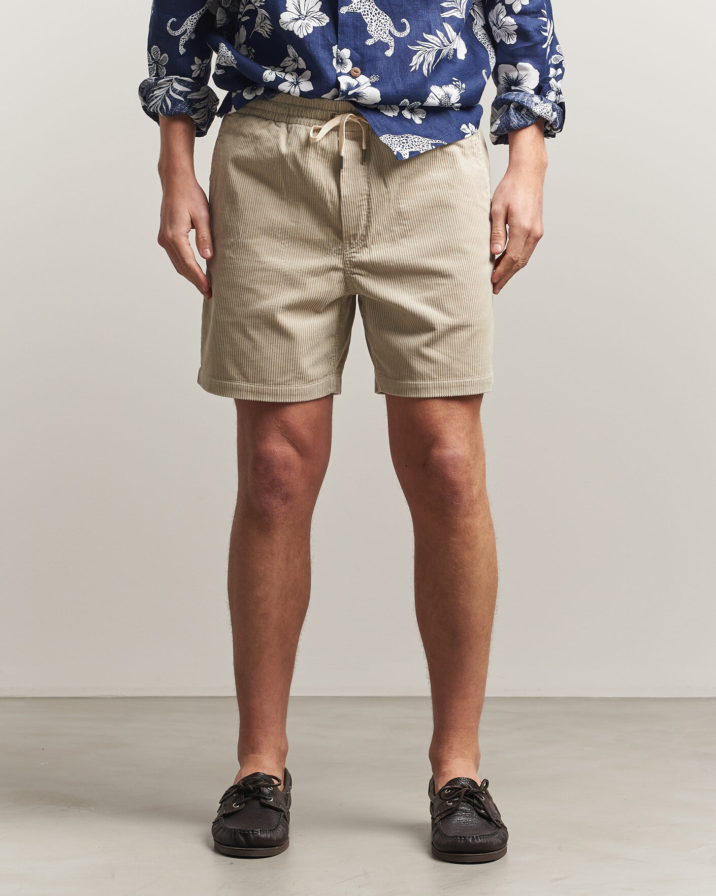 Uomini | Pantaloncini | Polo Ralph Lauren | Corduroy Shorts Khaki Stone