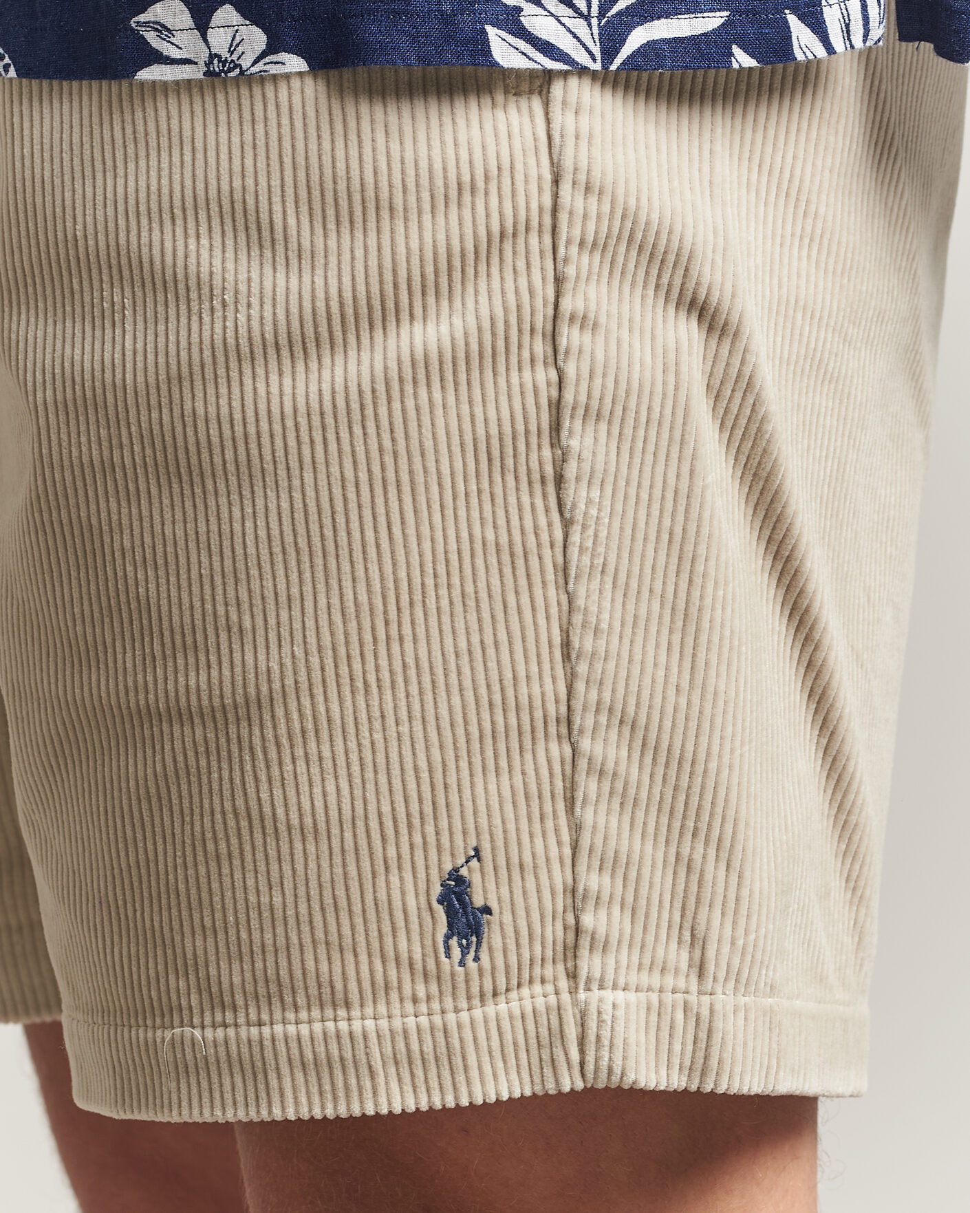 Uomini | Pantaloncini | Polo Ralph Lauren | Corduroy Shorts Khaki Stone