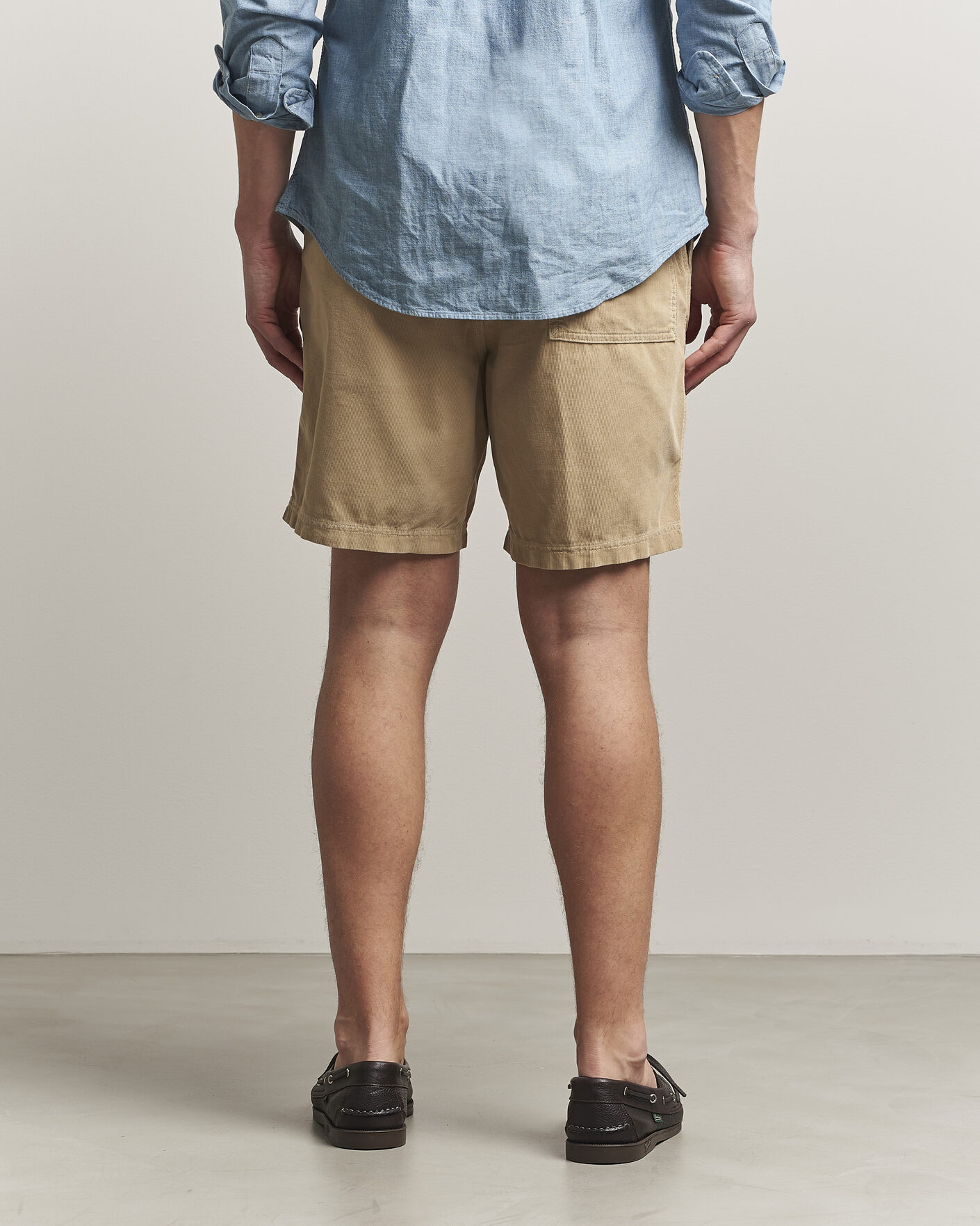 Uomini | Pantaloncini | Polo Ralph Lauren | Wale Cord Shorts Paddock Tan