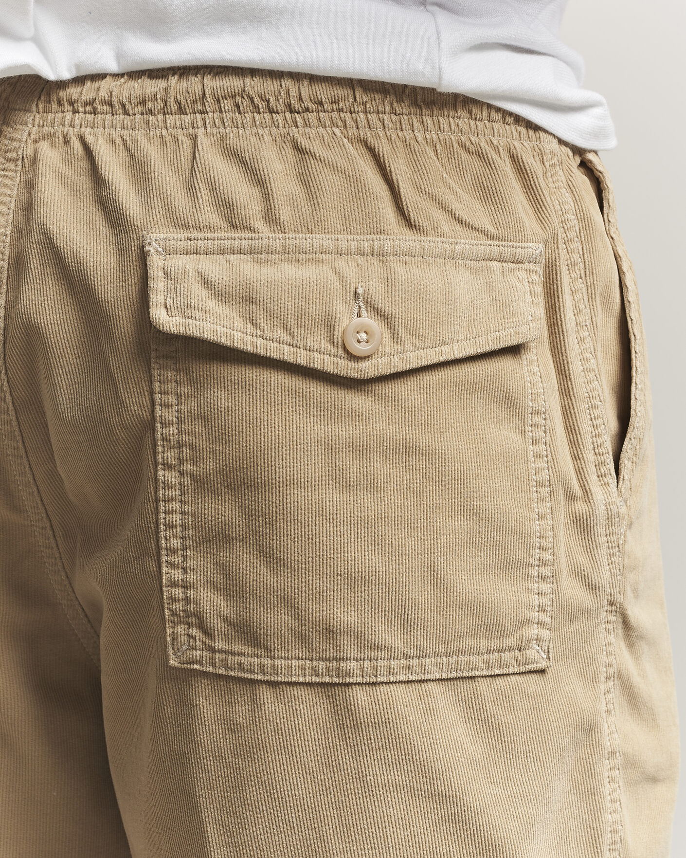 Uomini | Pantaloncini | Polo Ralph Lauren | Wale Cord Shorts Paddock Tan