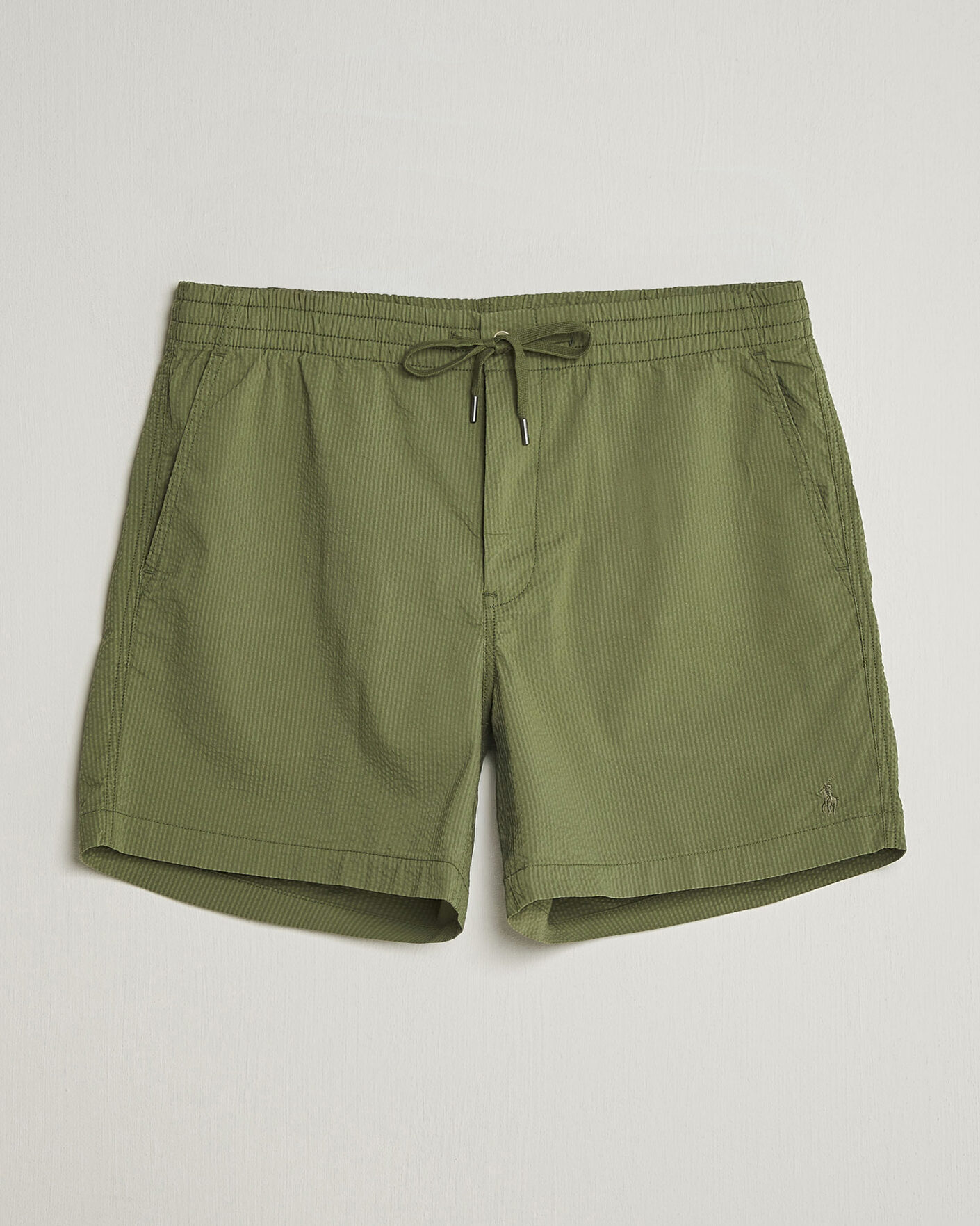 Uomini | Pantaloncini | Polo Ralph Lauren | Seersucker Shorts Supply Olive