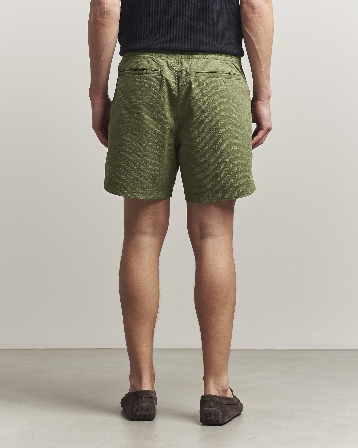 Uomini | Pantaloncini | Polo Ralph Lauren | Seersucker Shorts Supply Olive