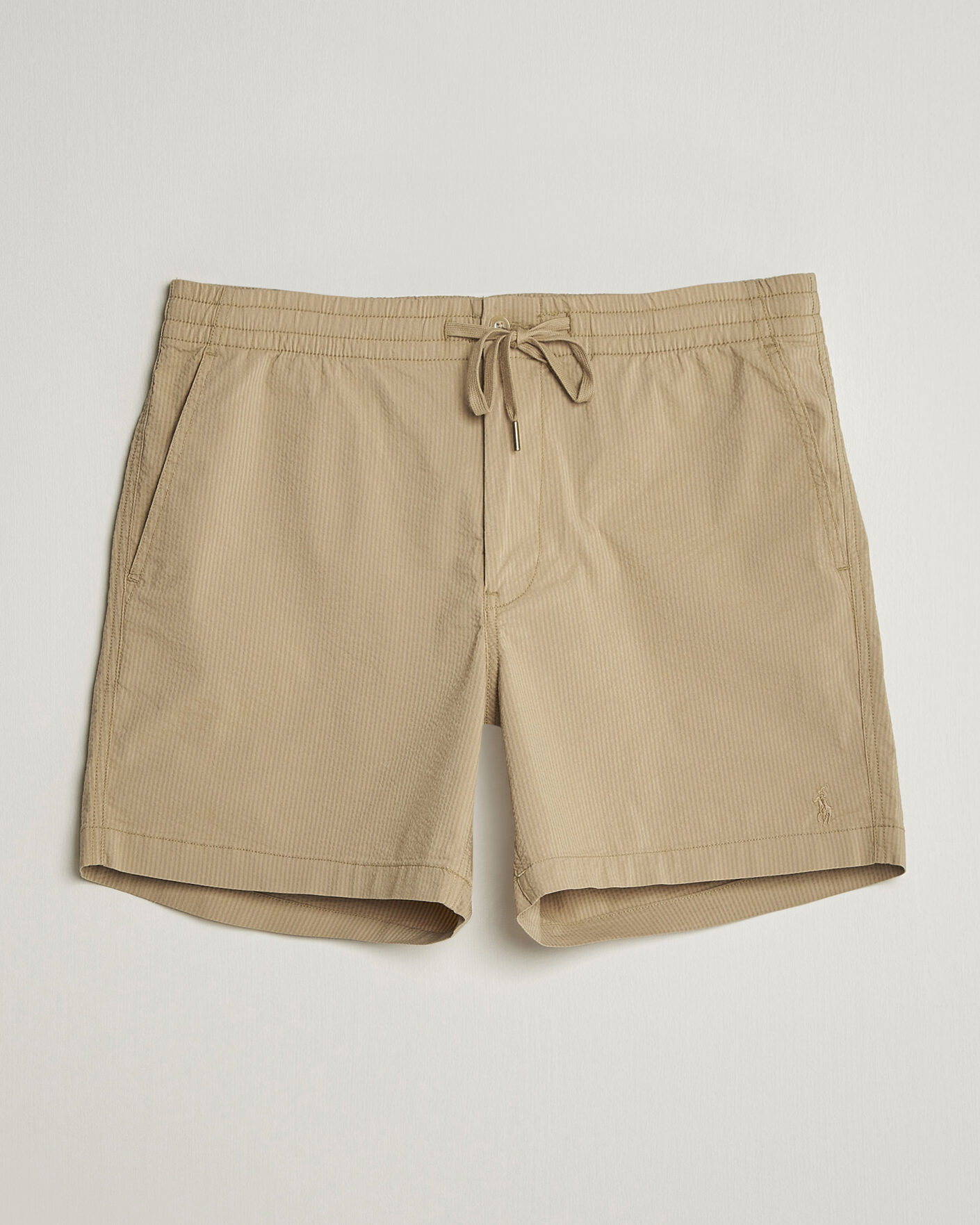 Uomini | Pantaloncini | Polo Ralph Lauren | Seersucker Shorts Coastal Beige