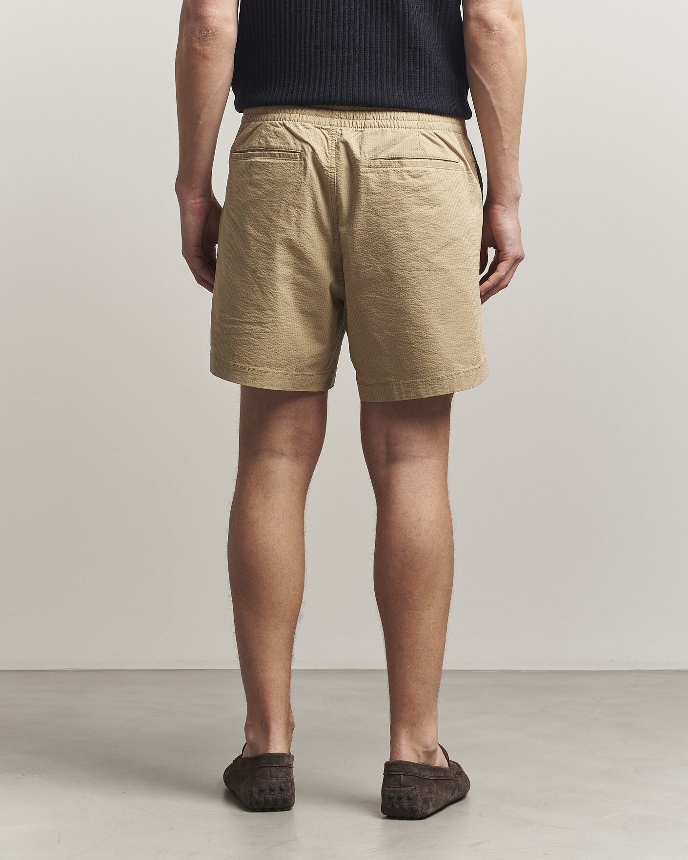 Uomini | Pantaloncini | Polo Ralph Lauren | Seersucker Shorts Coastal Beige