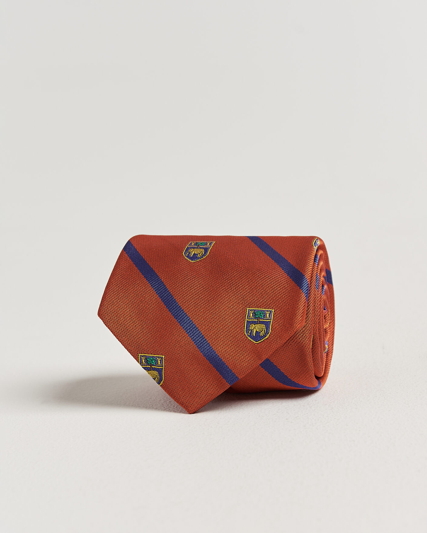 Uomini | Cravatte | Polo Ralph Lauren | Elephant Palm Club Tie Orange