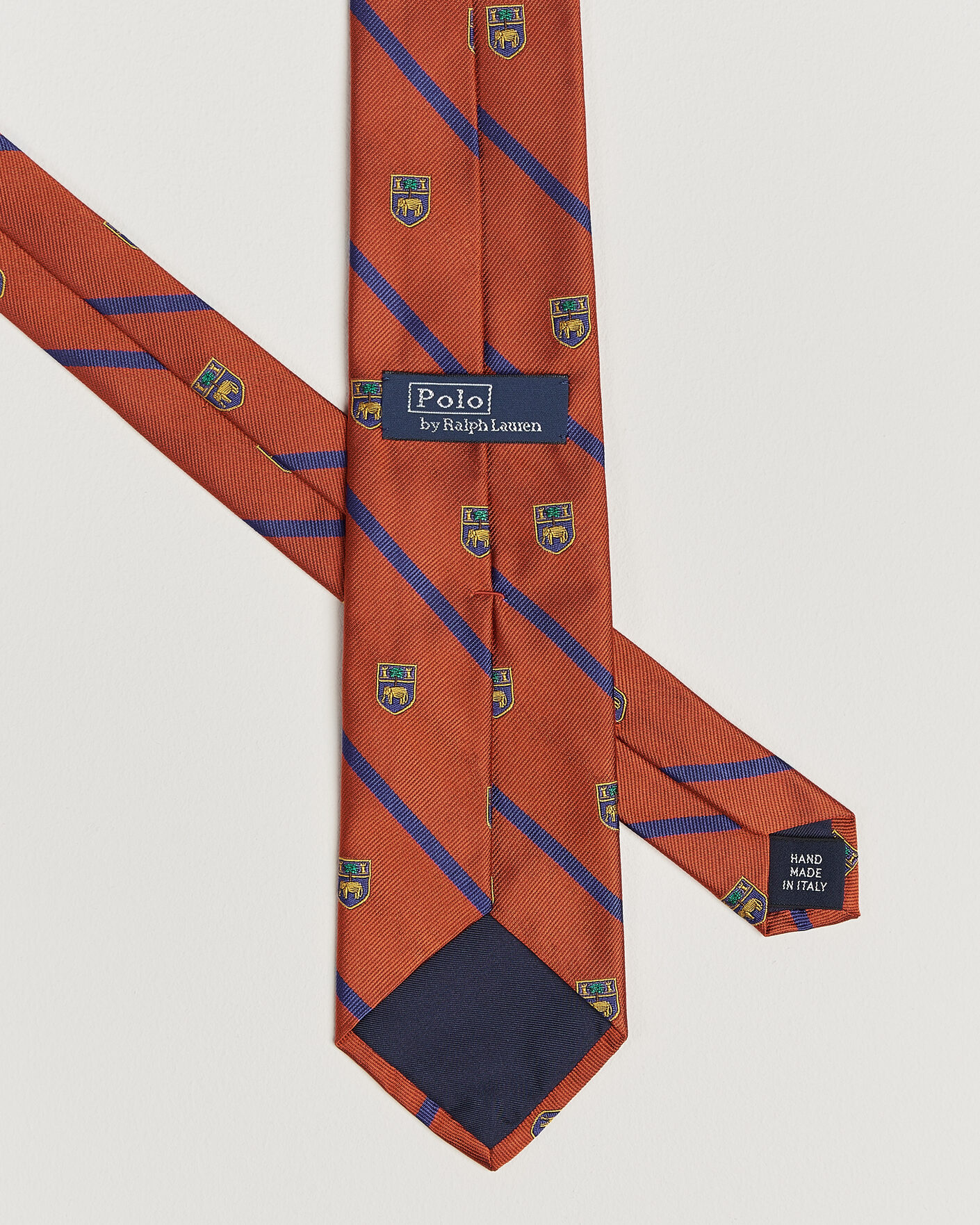 Uomini | Cravatte | Polo Ralph Lauren | Elephant Palm Club Tie Orange