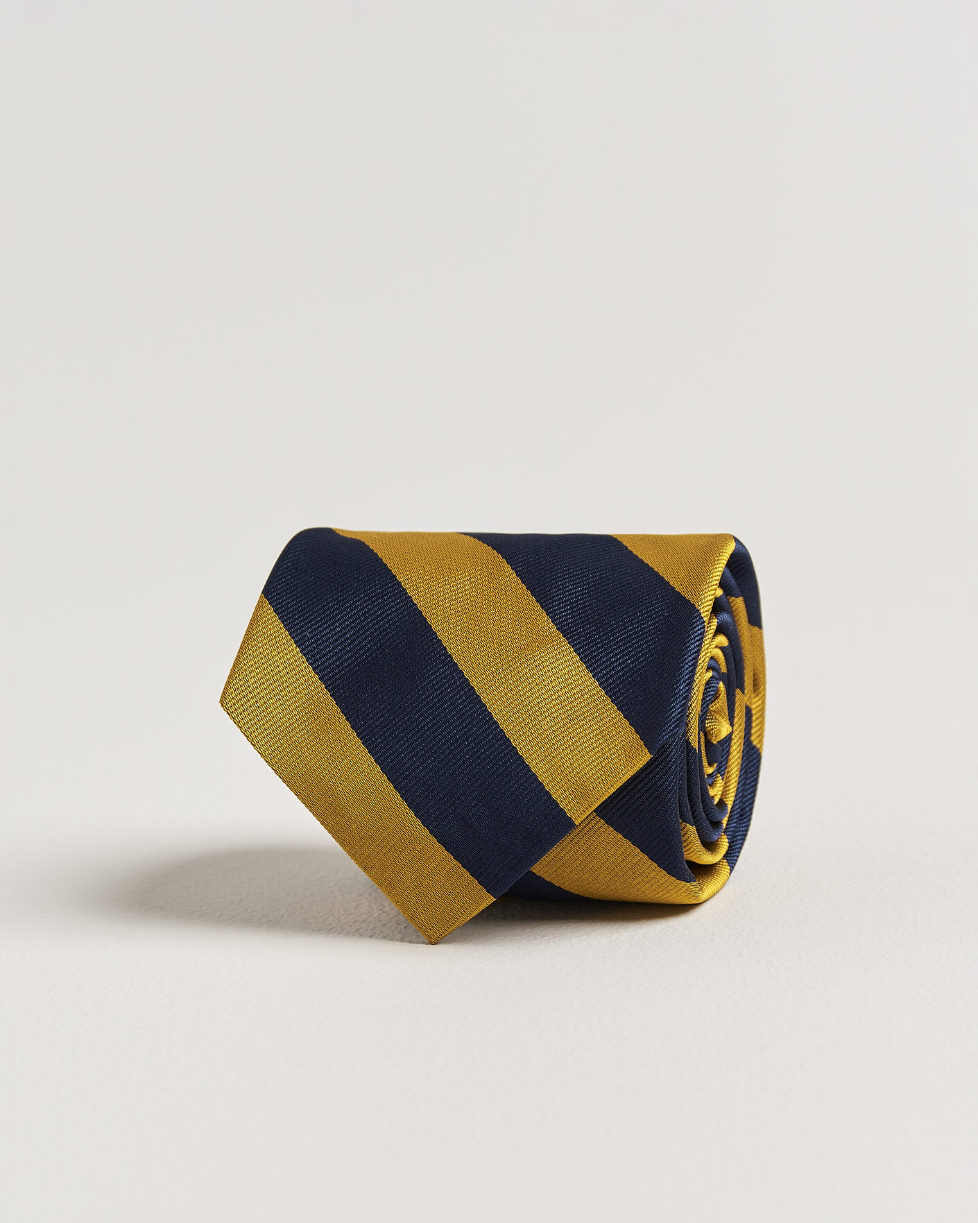 Uomini | Cravatte | Polo Ralph Lauren | Striped Club Tie Navy/Gold