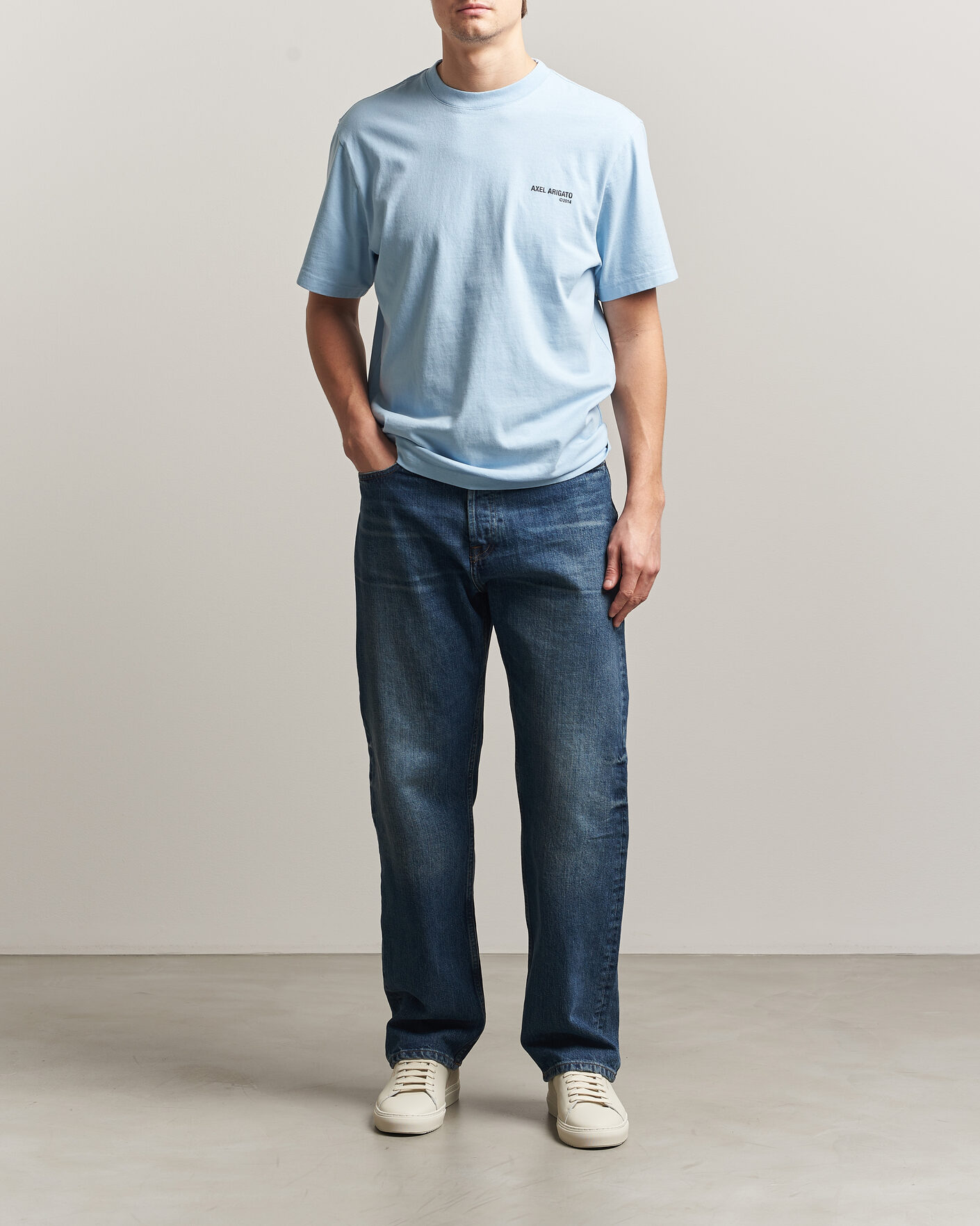 Uomini | T-shirt | Axel Arigato | Legacy T-Shirt Powder Blue