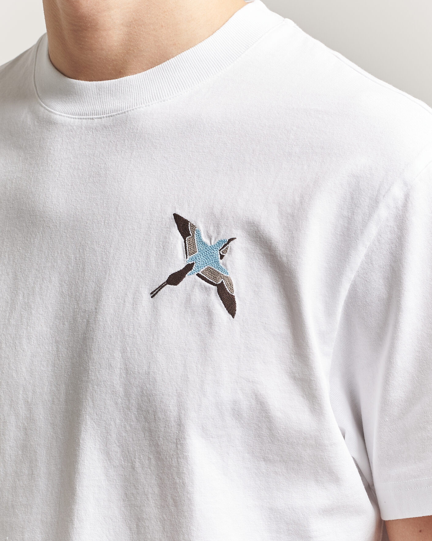 Uomini | T-shirt | Axel Arigato | Micro Bee Bird T-Shirt White
