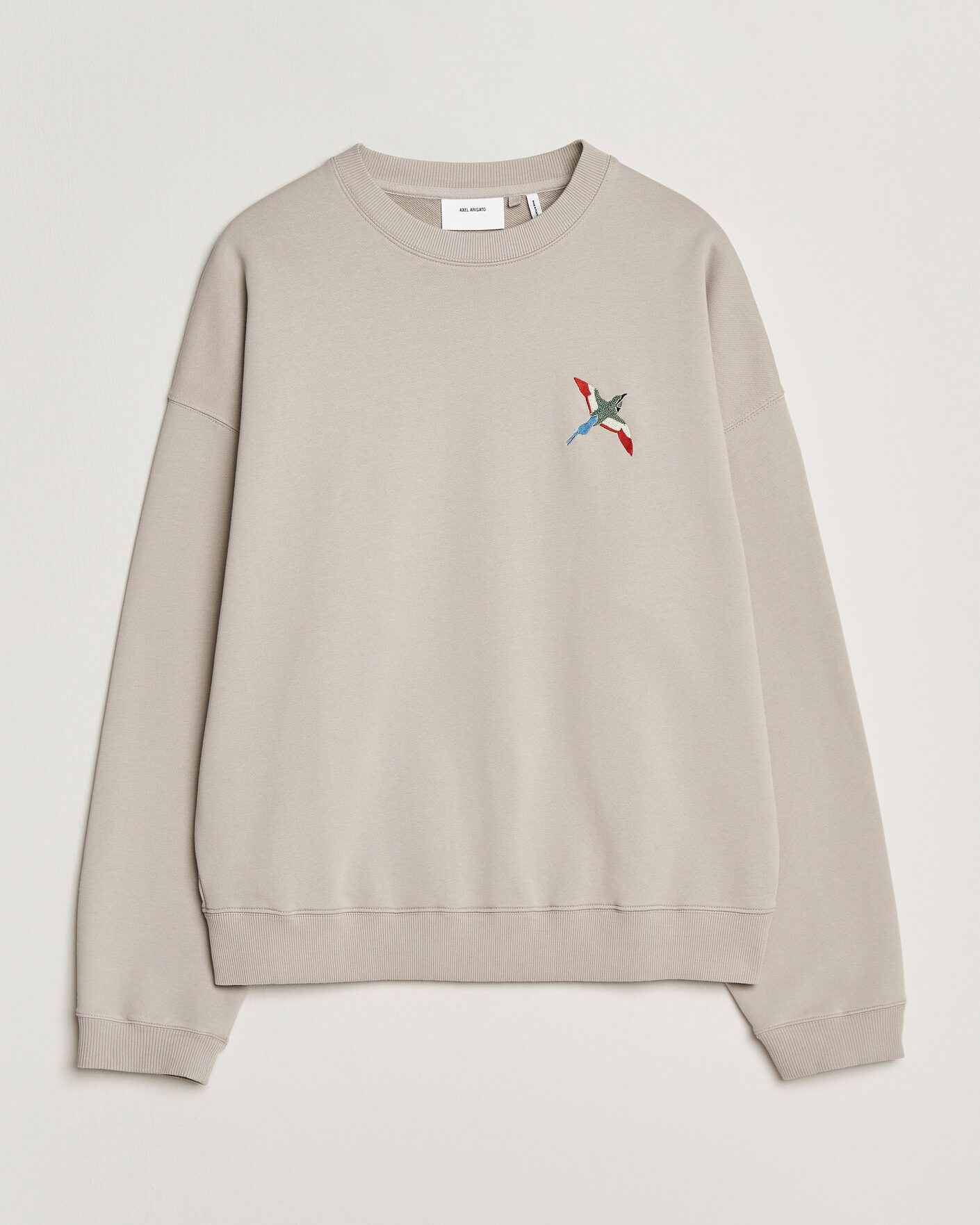 Uomini | Maglieria | Axel Arigato | Micro Bee Bird Sweatshirt Stone