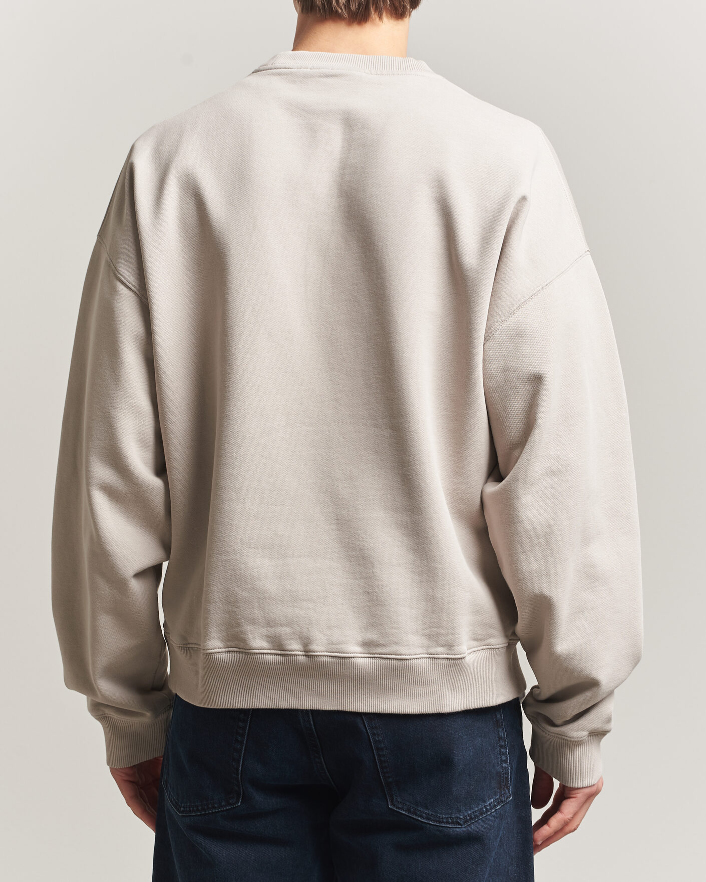 Uomini | Maglieria | Axel Arigato | Micro Bee Bird Sweatshirt Stone
