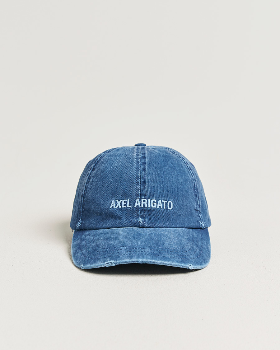 Uomini | Cappelli & Berretti | Axel Arigato | AA Logo Cap Washed Blue