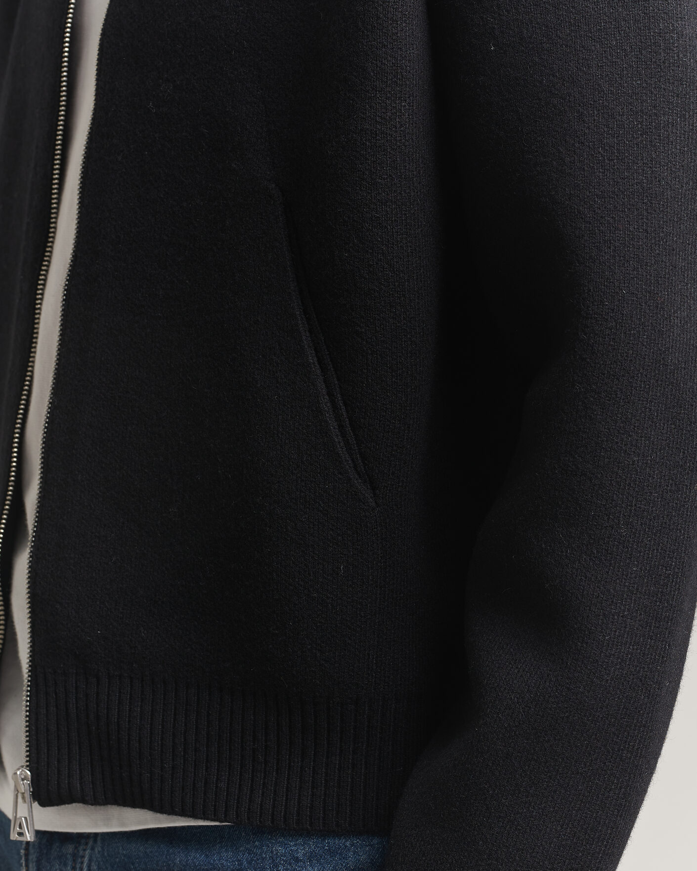 Uomini | Maglieria | Axel Arigato | Core Zip-Up Sweater Black
