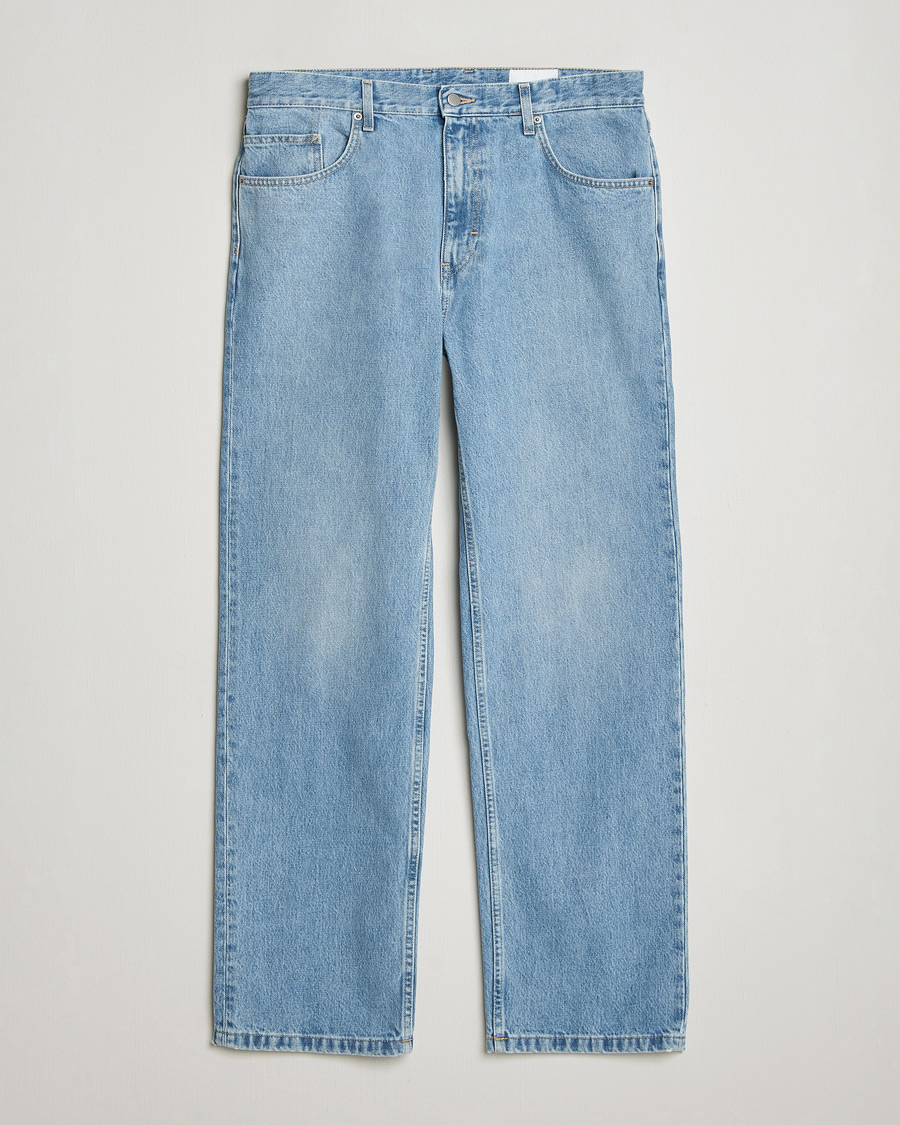 Uomini | Jeans | Axel Arigato | Archive Straight Fit Jeans Light Blue