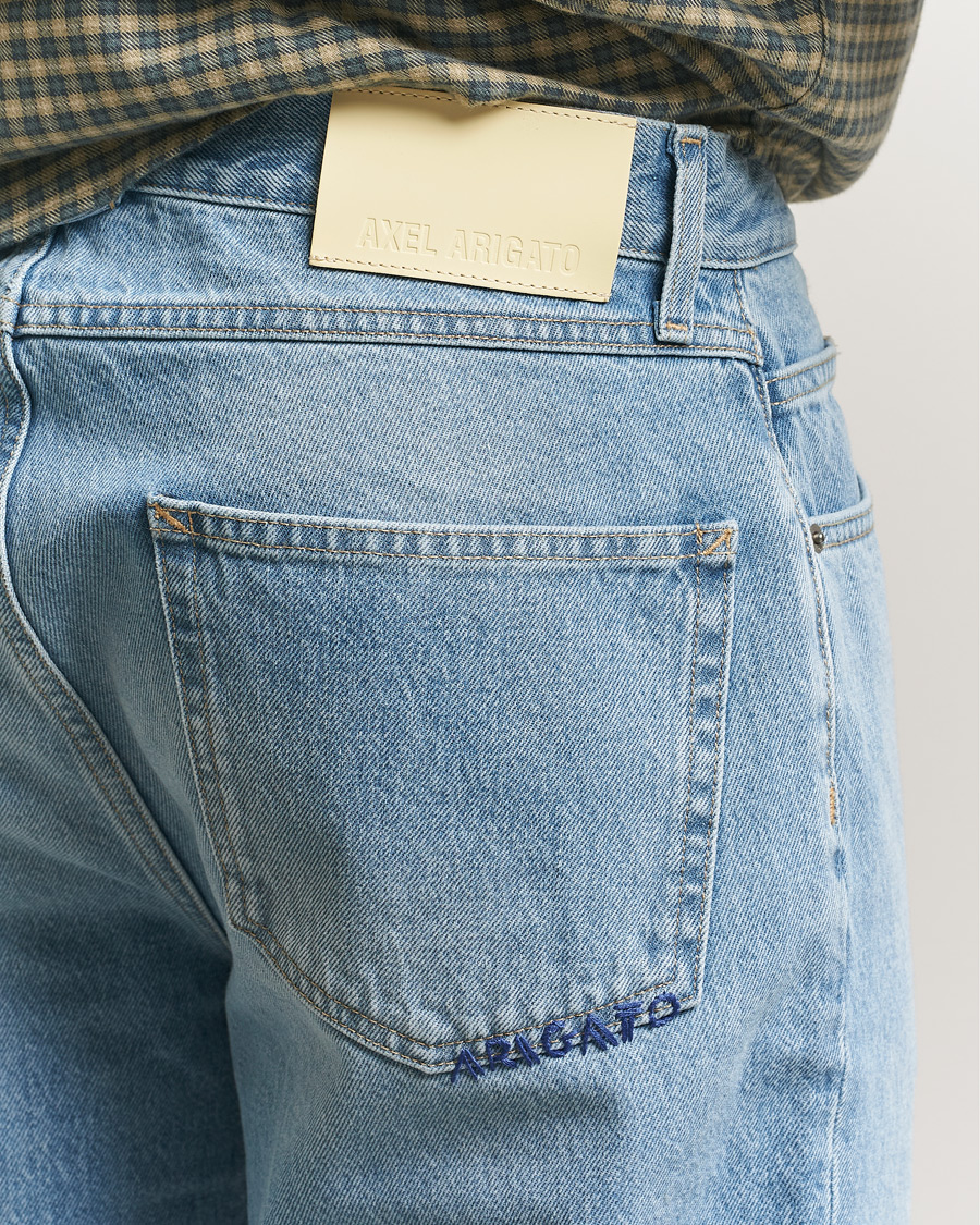 Uomini | Jeans | Axel Arigato | Archive Straight Fit Jeans Light Blue