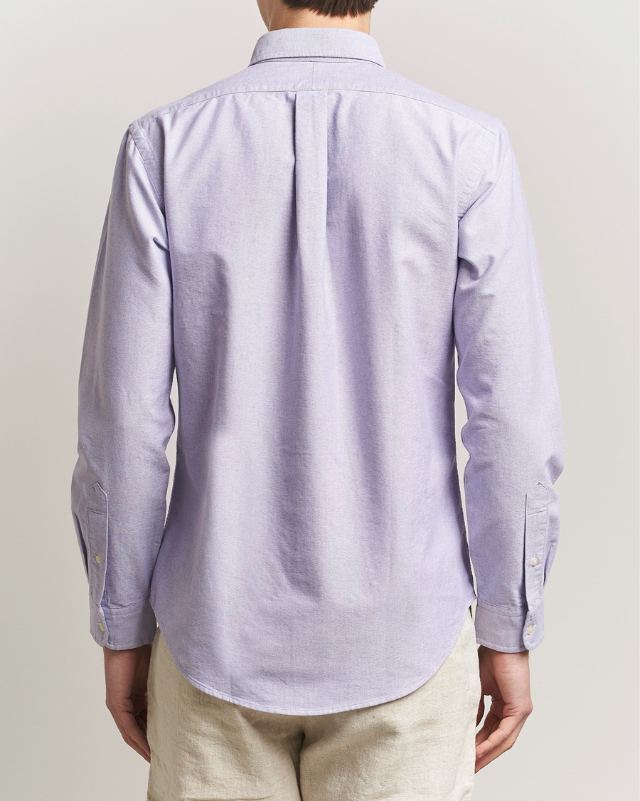 Uomini | Camicie | Polo Ralph Lauren | Custom Fit Oxford Shirt Tissel Purple