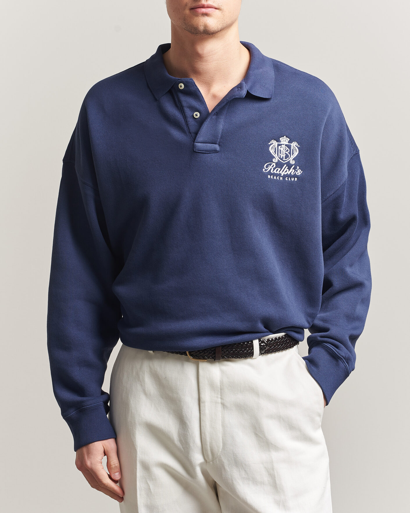 Uomini | Maglieria | Polo Ralph Lauren | Ralph's Beach Club Sweater Dark Cobalt