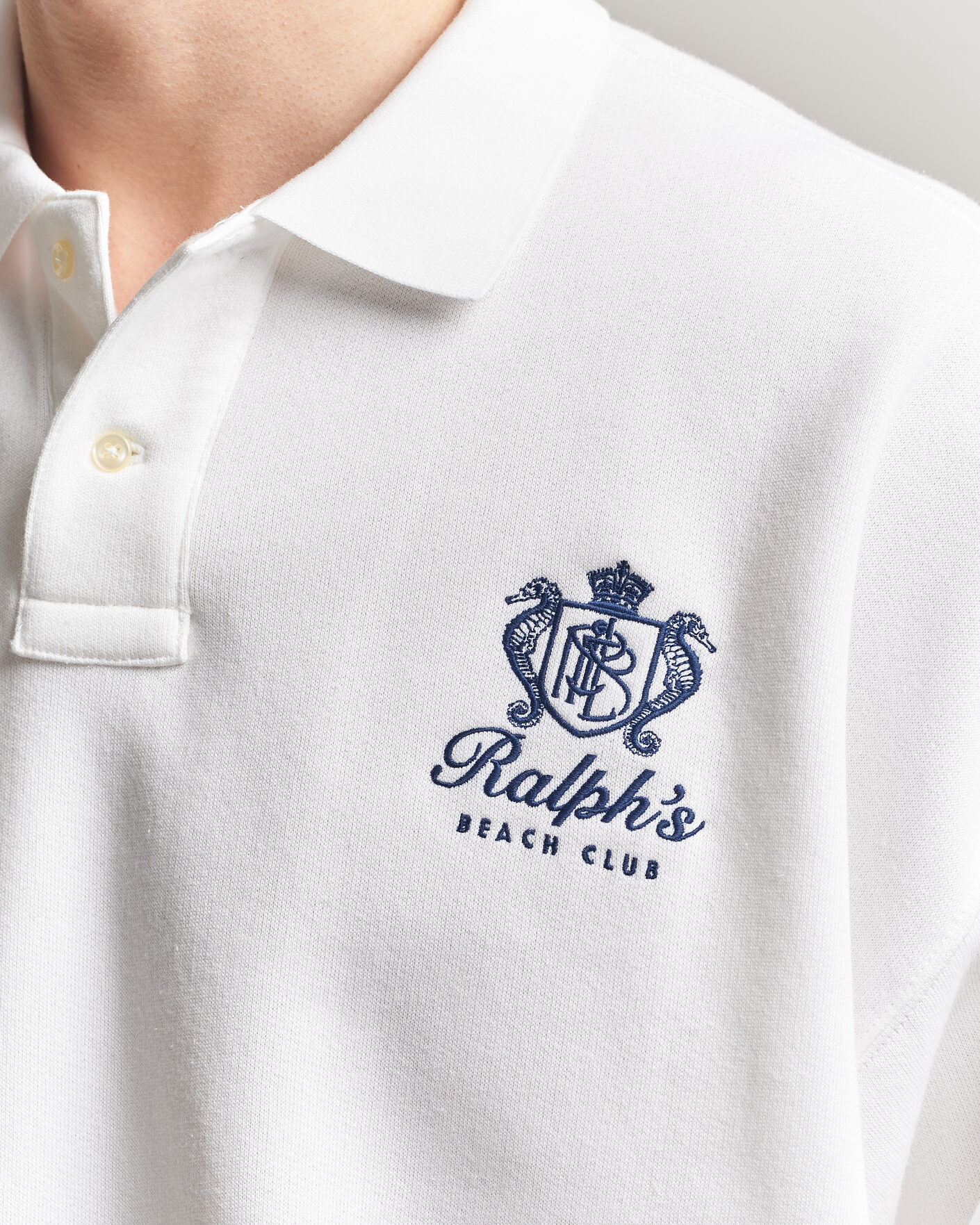 Uomini | Maglieria | Polo Ralph Lauren | Ralph's Beach Club Sweater White