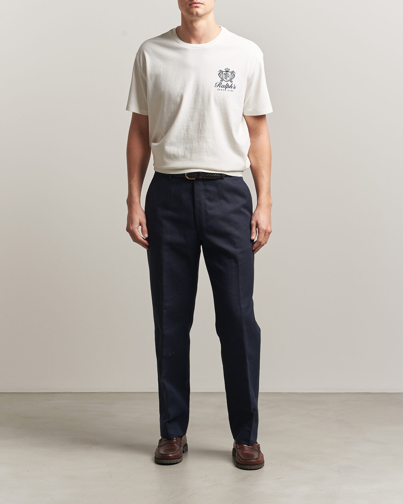 Uomini | T-shirt | Polo Ralph Lauren | Ralph's Beach Club Back Print Tee White