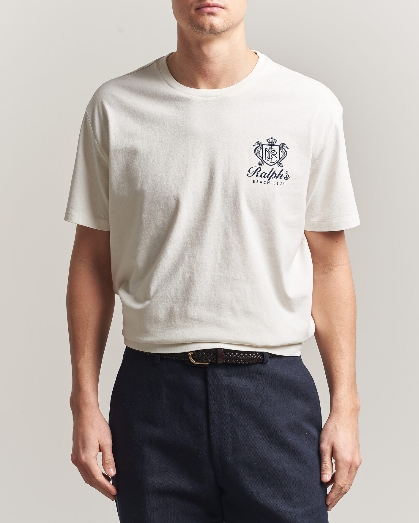 Uomini | T-shirt | Polo Ralph Lauren | Ralph's Beach Club Back Print Tee White