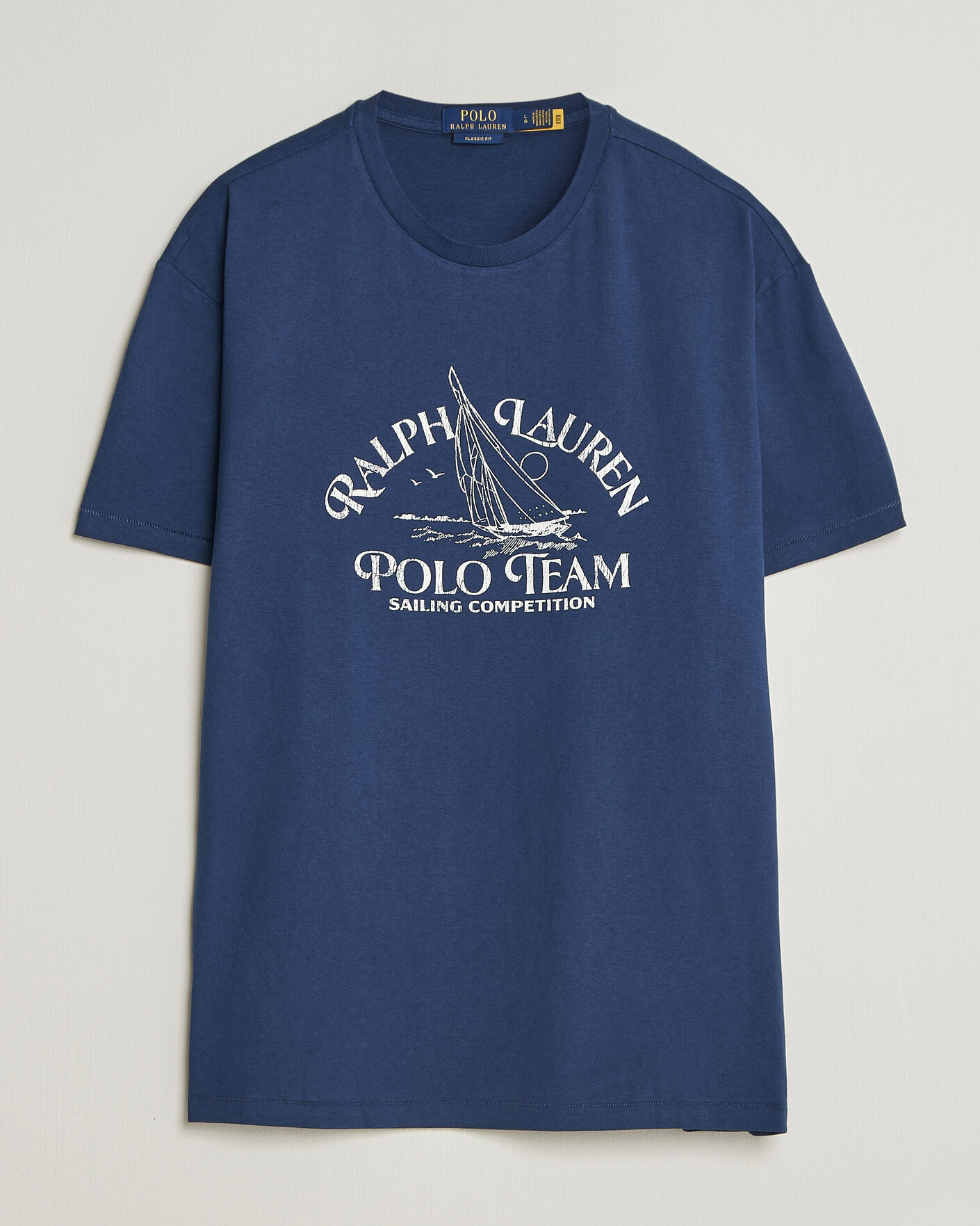 Uomini | T-shirt | Polo Ralph Lauren | Ralph's Beach Club Printed Tee Dark Cobalt