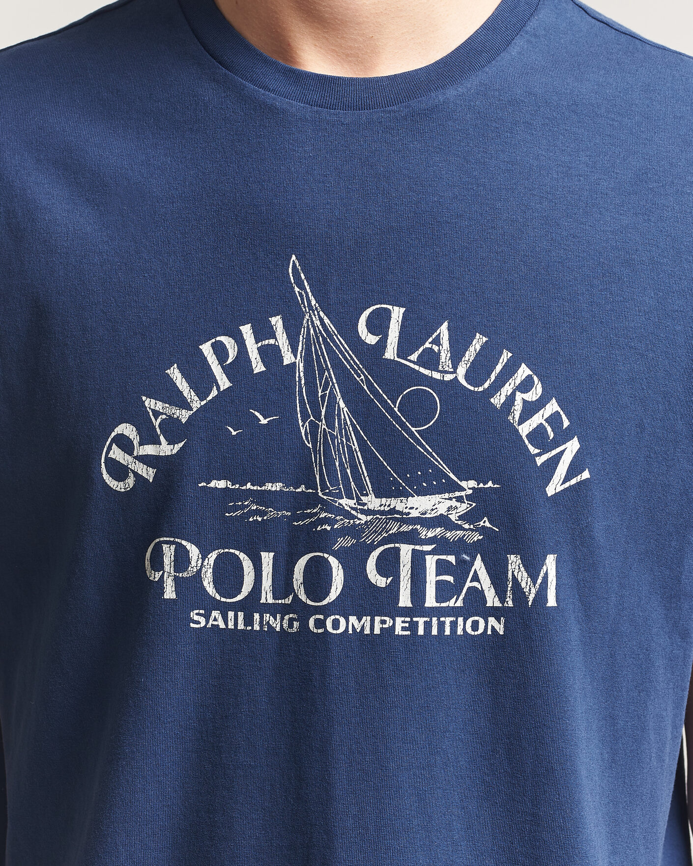 Uomini | T-shirt | Polo Ralph Lauren | Ralph's Beach Club Printed Tee Dark Cobalt