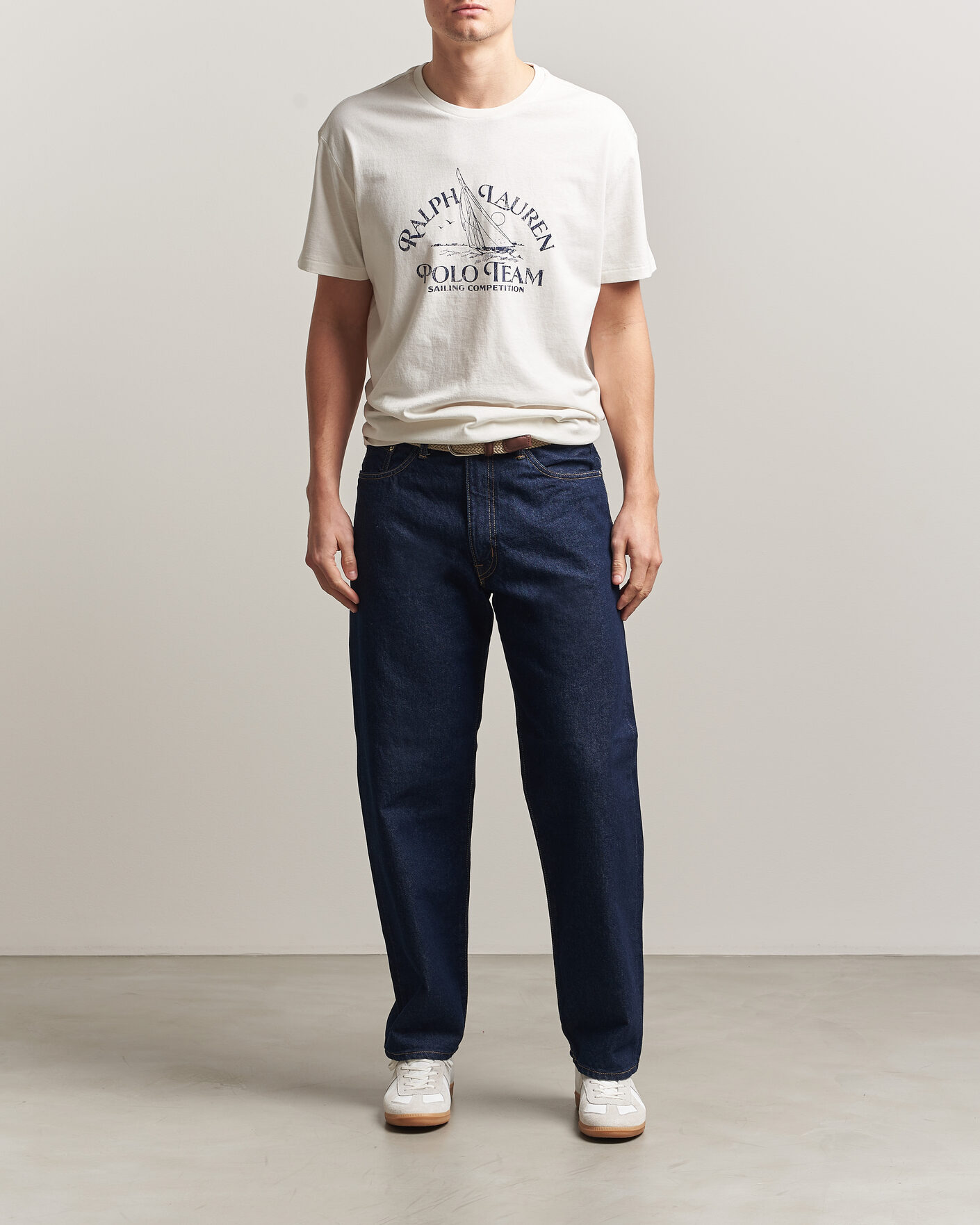 Uomini | T-shirt | Polo Ralph Lauren | Ralph's Beach Club Printed Tee Deckwash White