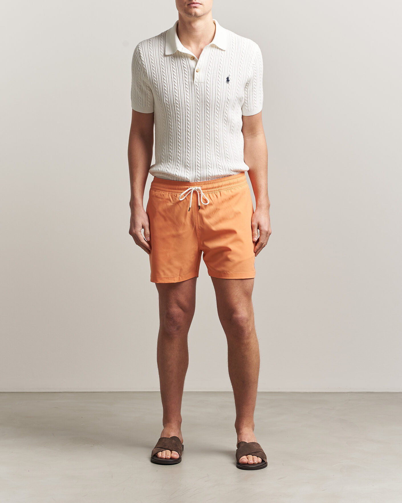 Uomini | Costumi da bagno | Polo Ralph Lauren | Traveler Slim Trunk Orange