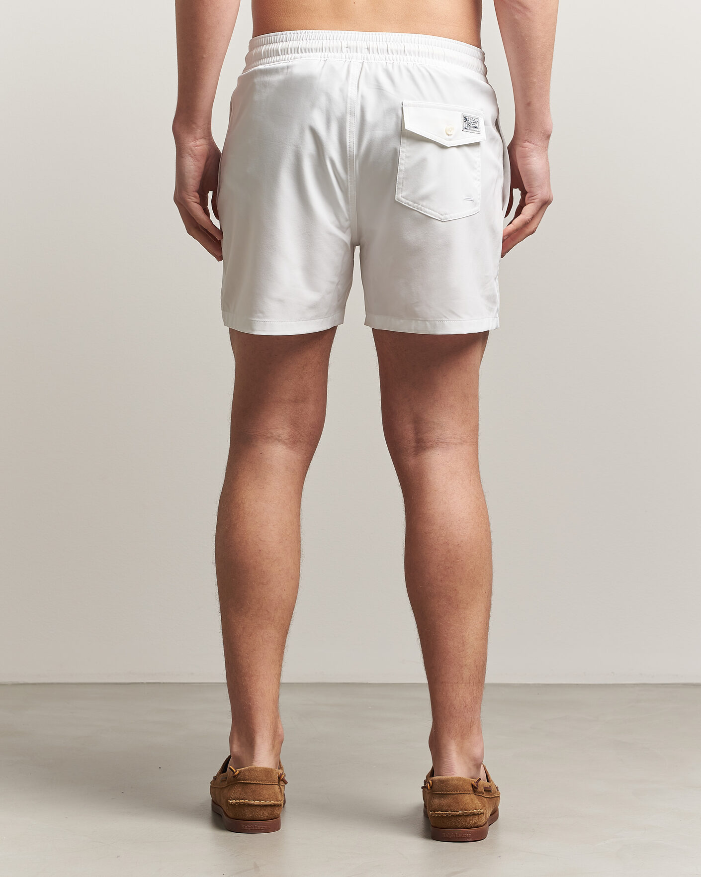 Uomini | Polo Ralph Lauren Traveler Slim Trunk White | Polo Ralph Lauren | Traveler Slim Trunk White