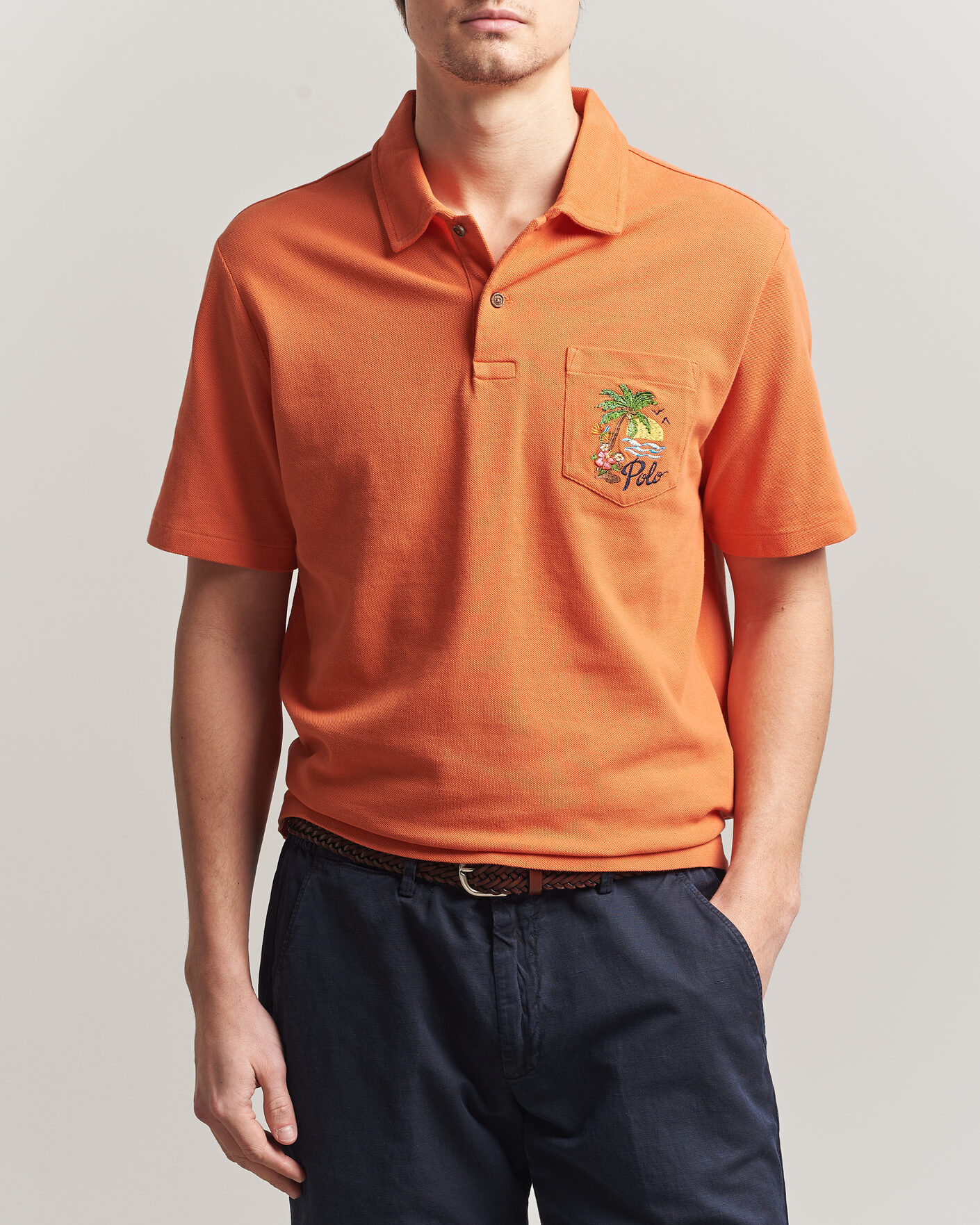 Uomini | Polo | Polo Ralph Lauren | Classic Fit Pocket Polo Solar Sky