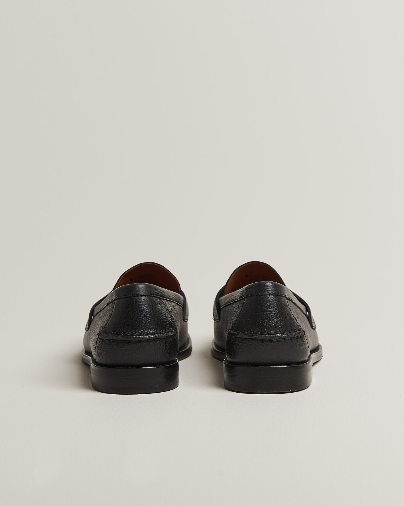 Uomini | Mocassini | Polo Ralph Lauren | Alston Penny Loafer Black Pebble Calf