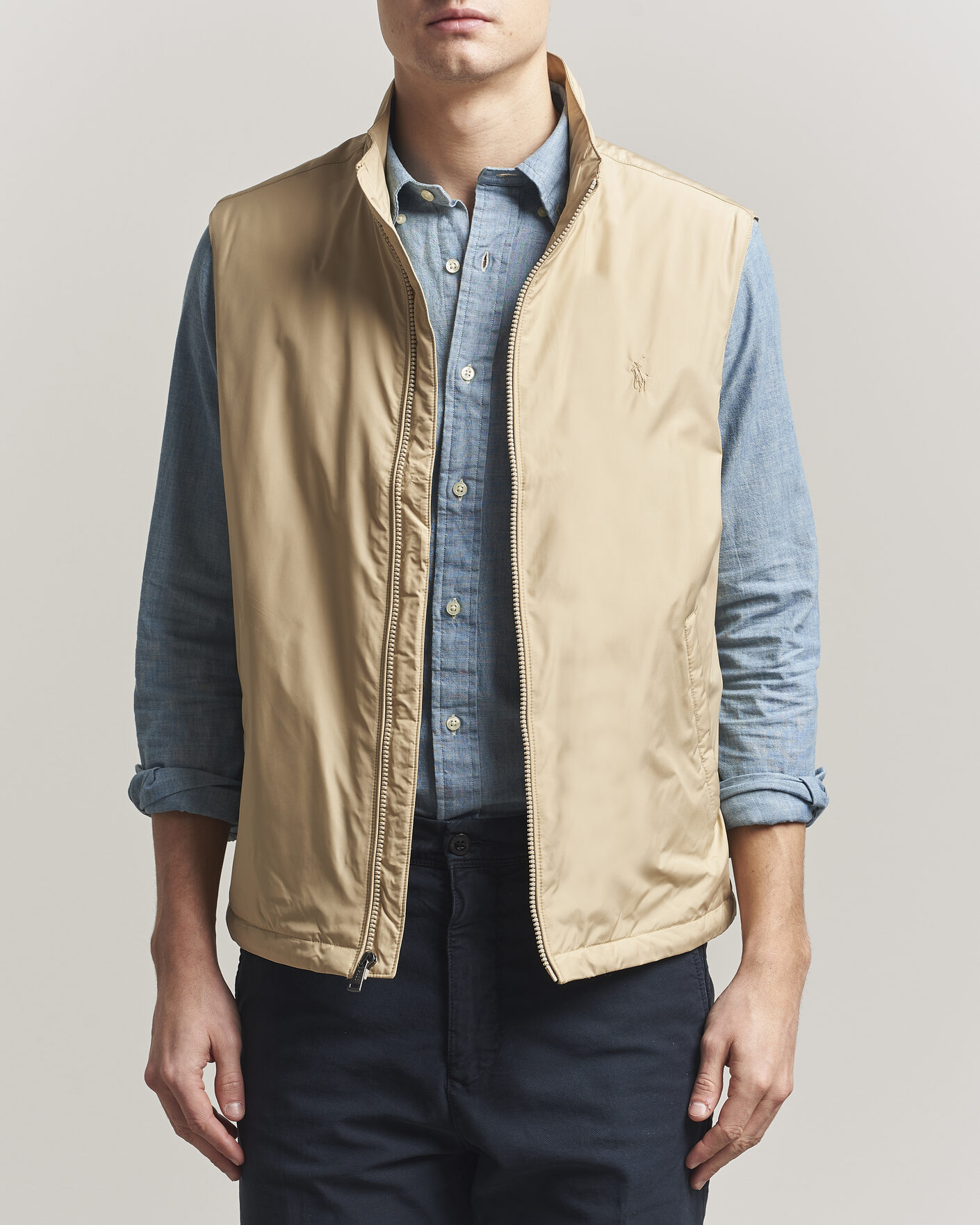Uomini | Gilet | Polo Ralph Lauren | Insulated Packable Vest Beige