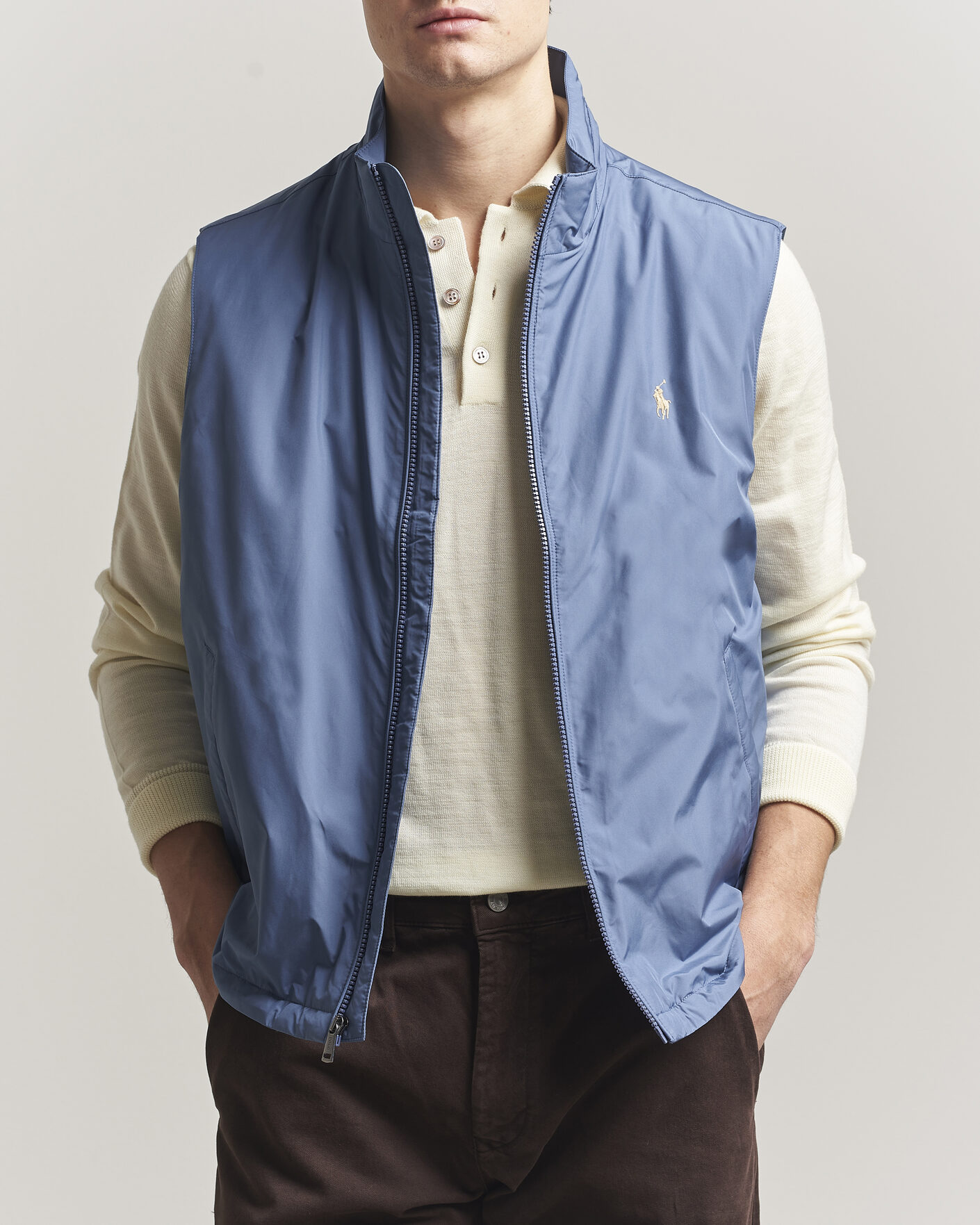 Uomini | Gilet | Polo Ralph Lauren | Insulated Packable Vest Capri Blue