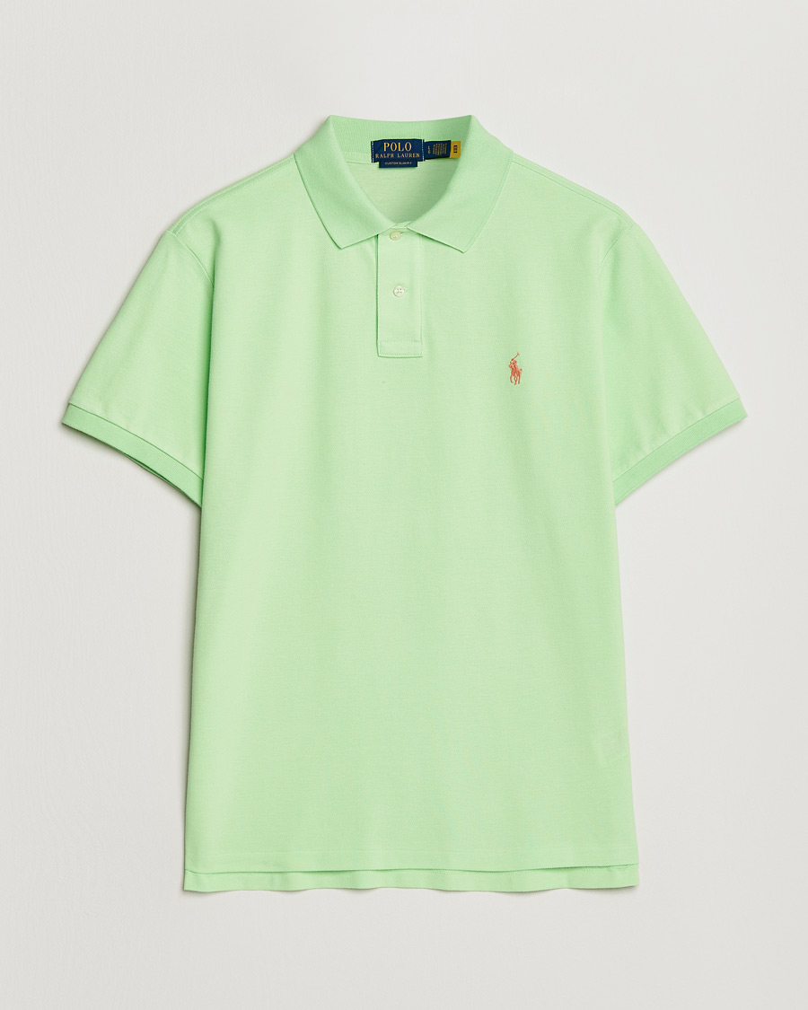 Uomini | Polo | Polo Ralph Lauren | Custom Slim Fit Polo Cruise Lime