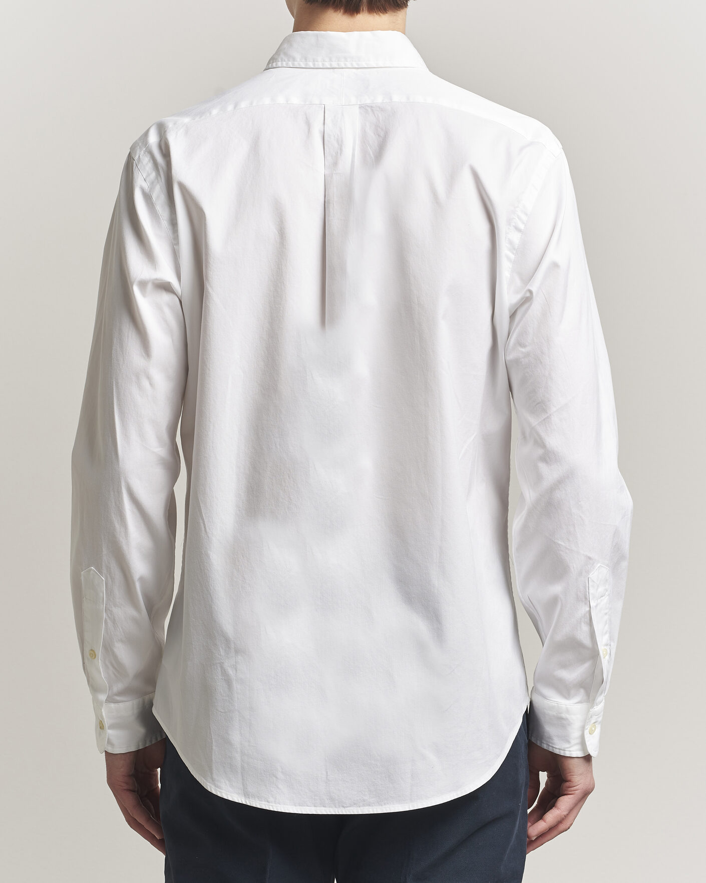 Uomini | Camicie | Polo Ralph Lauren | Custom Fit Garment Twill Shirt White