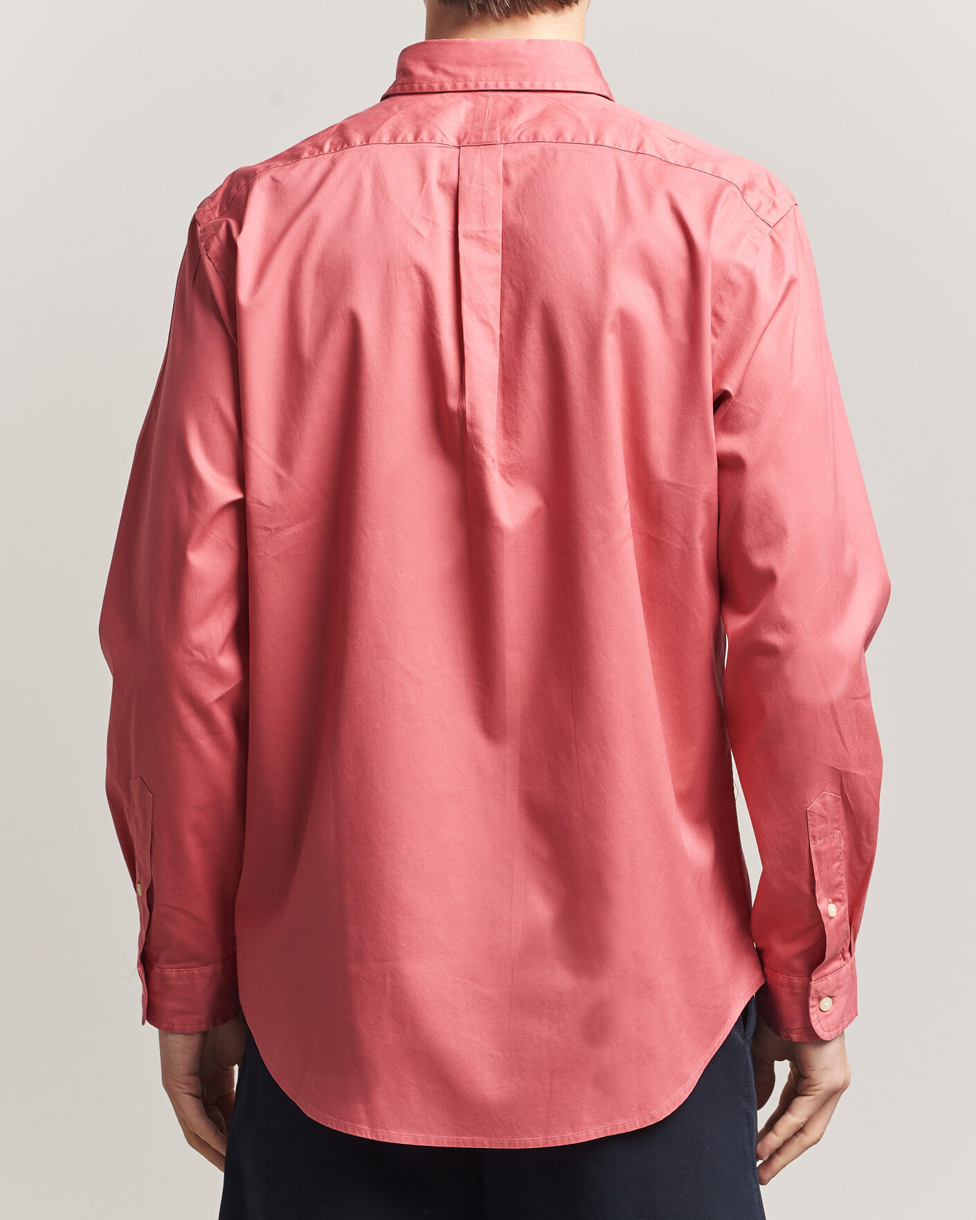 Uomini | Camicie | Polo Ralph Lauren | Custom Fit Garment Twill Shirt Adirondack Berry